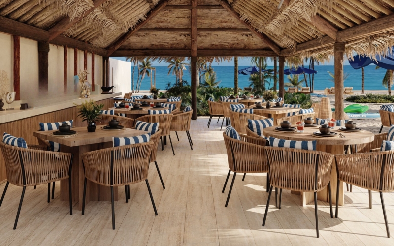 Two-story villa with private pool and beach club for sale, San Benito, Yucat&aacute;n