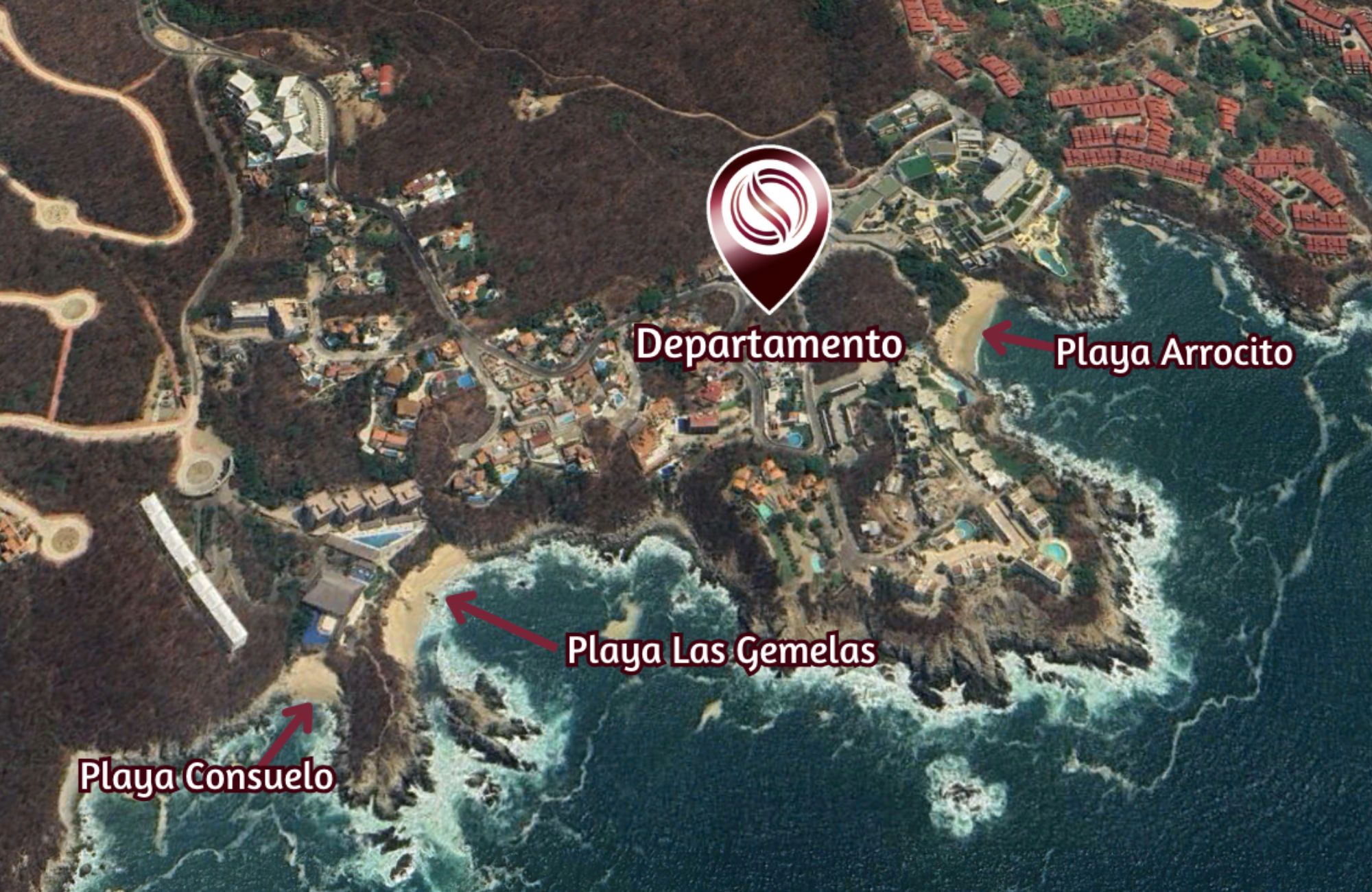 Apartment with Private Terrace, Shared Pools, for Sale, Santa Cruz Huatulco