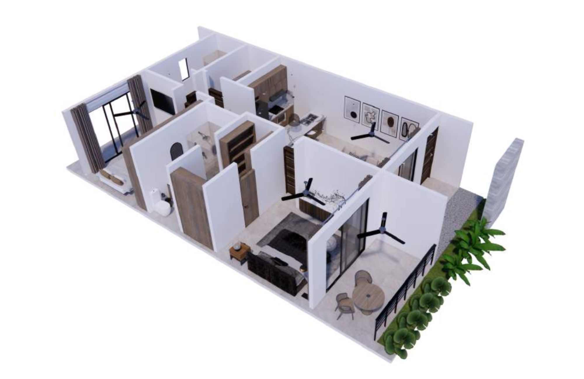 Apartment with Private Terrace, Shared Pools, for Sale, Santa Cruz Huatulco