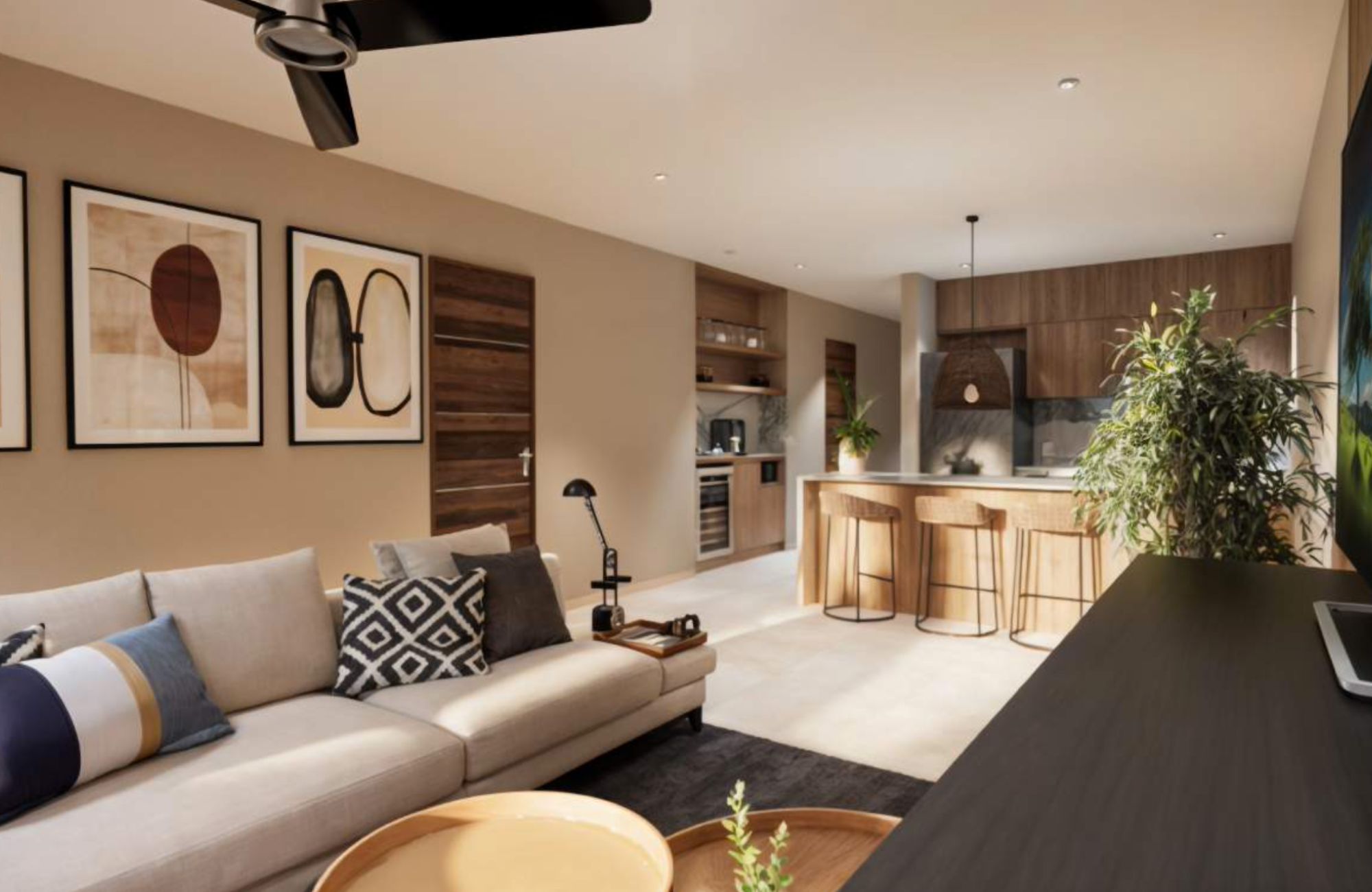 Apartment with Private Terrace, Shared Pools, for Sale, Santa Cruz Huatulco