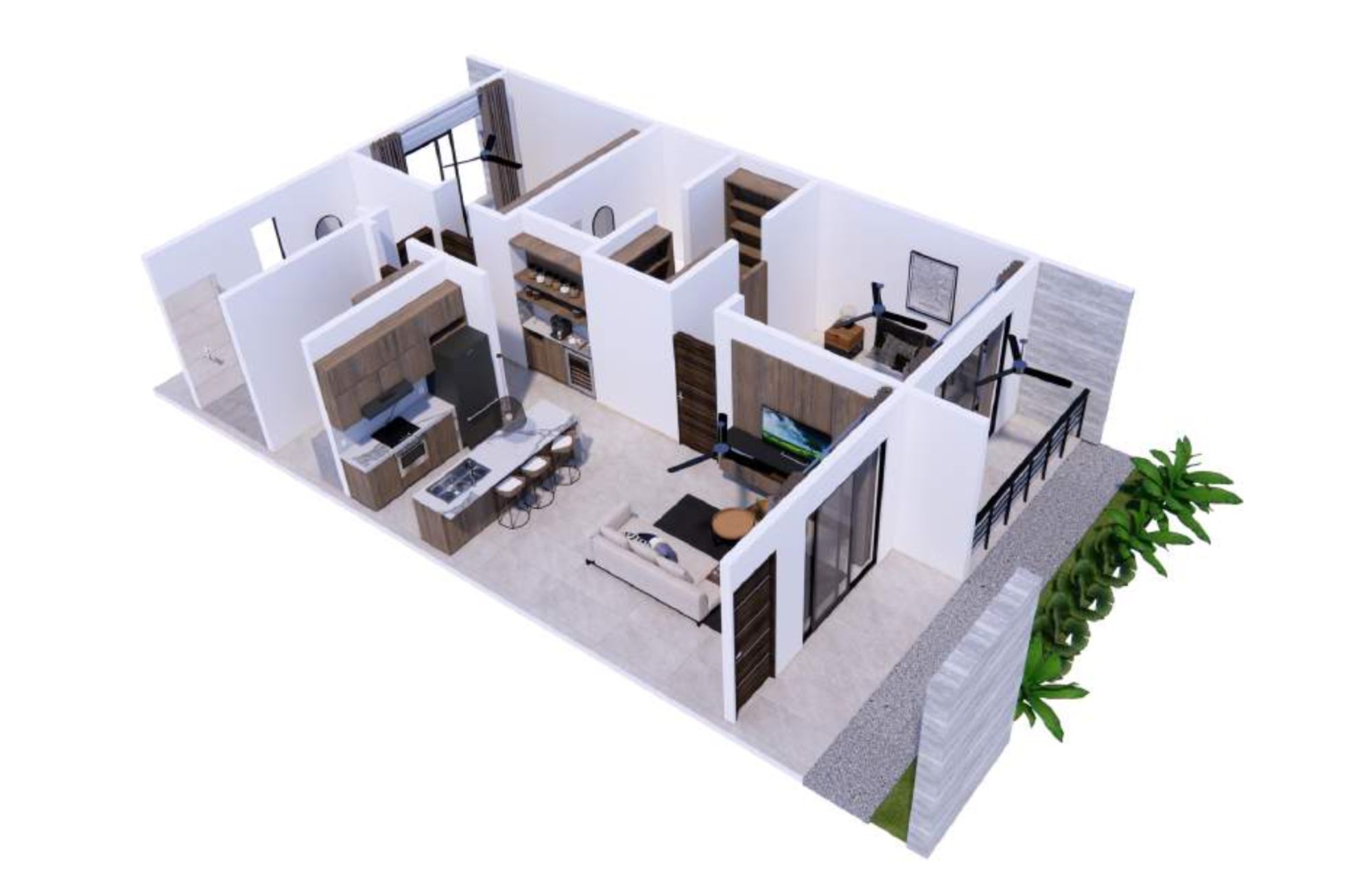 Departamento con vista al mar y al puerto deportivo, venta, Santa Cruz, Huatulco