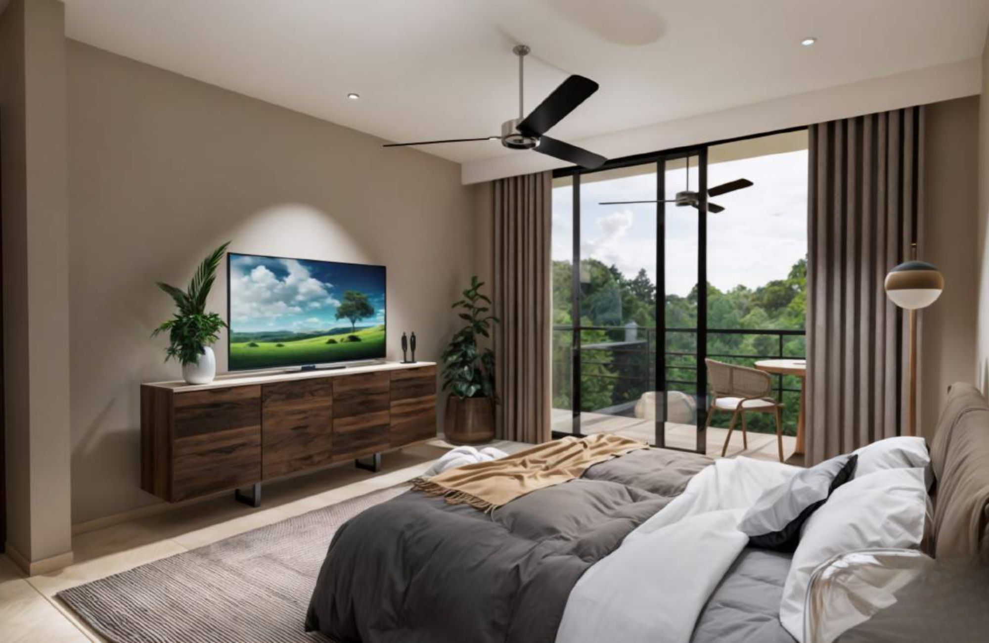 Departamento con vista al mar y al puerto deportivo, venta, Santa Cruz, Huatulco