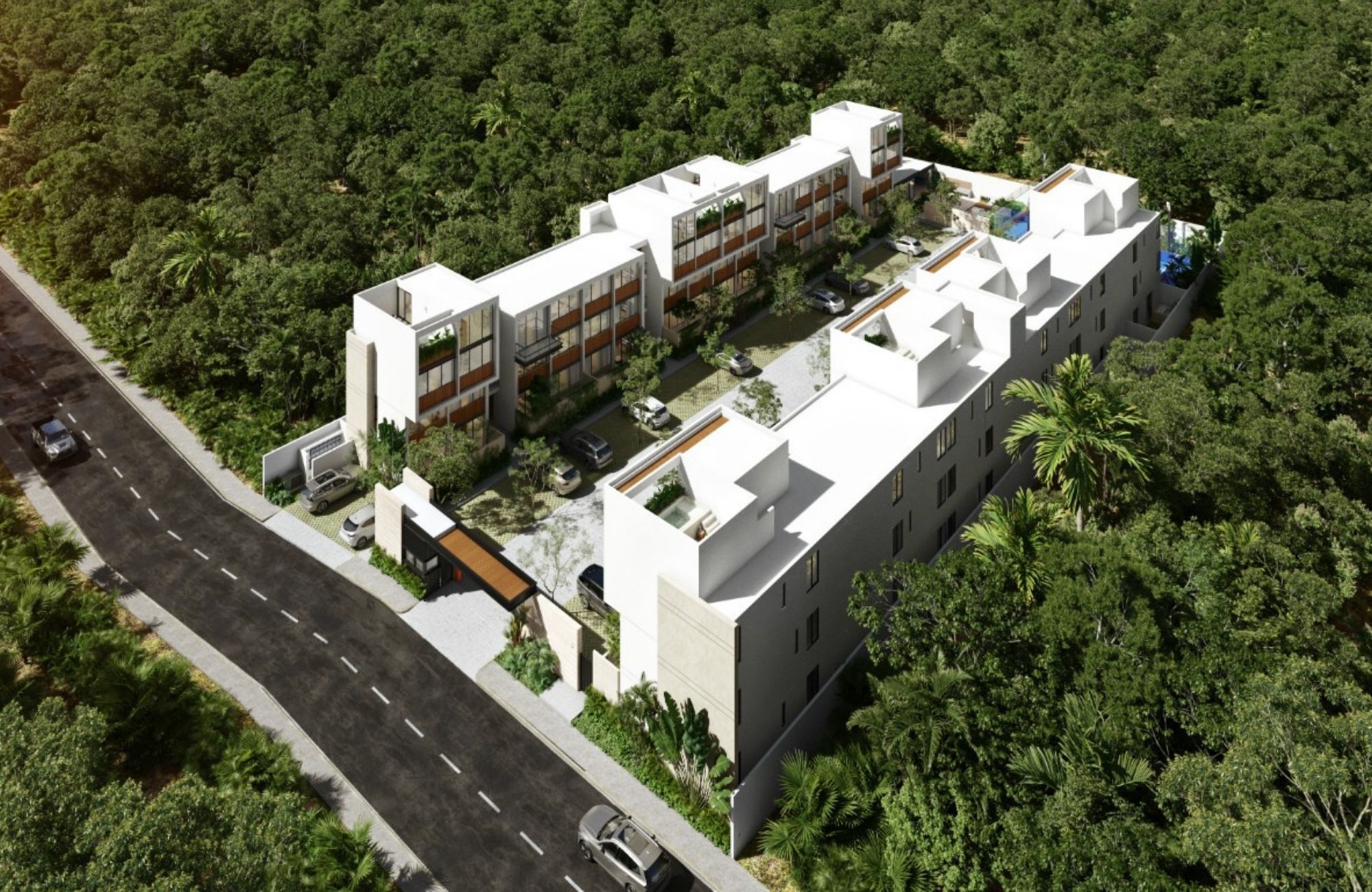 Departamento con rooftop com&uacute;n, en venta, Zona Norte, M&eacute;rida