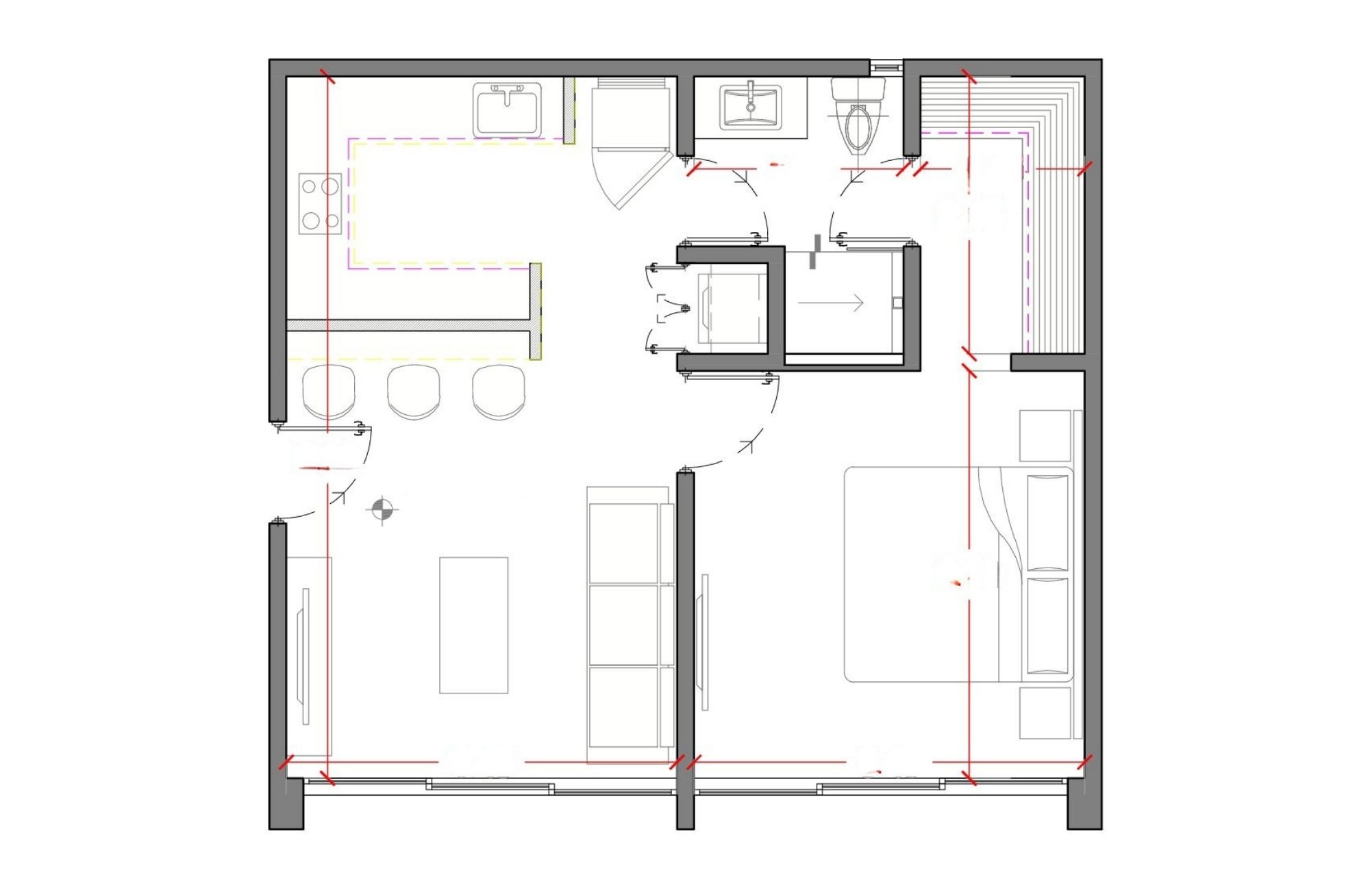 Departamento con rooftop com&uacute;n, en venta, Zona Norte, M&eacute;rida