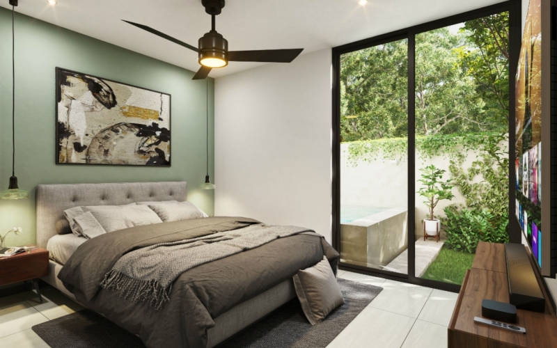 Condo with Private Garden and Private Pool for Sale, North Zone, M&eacute;rida