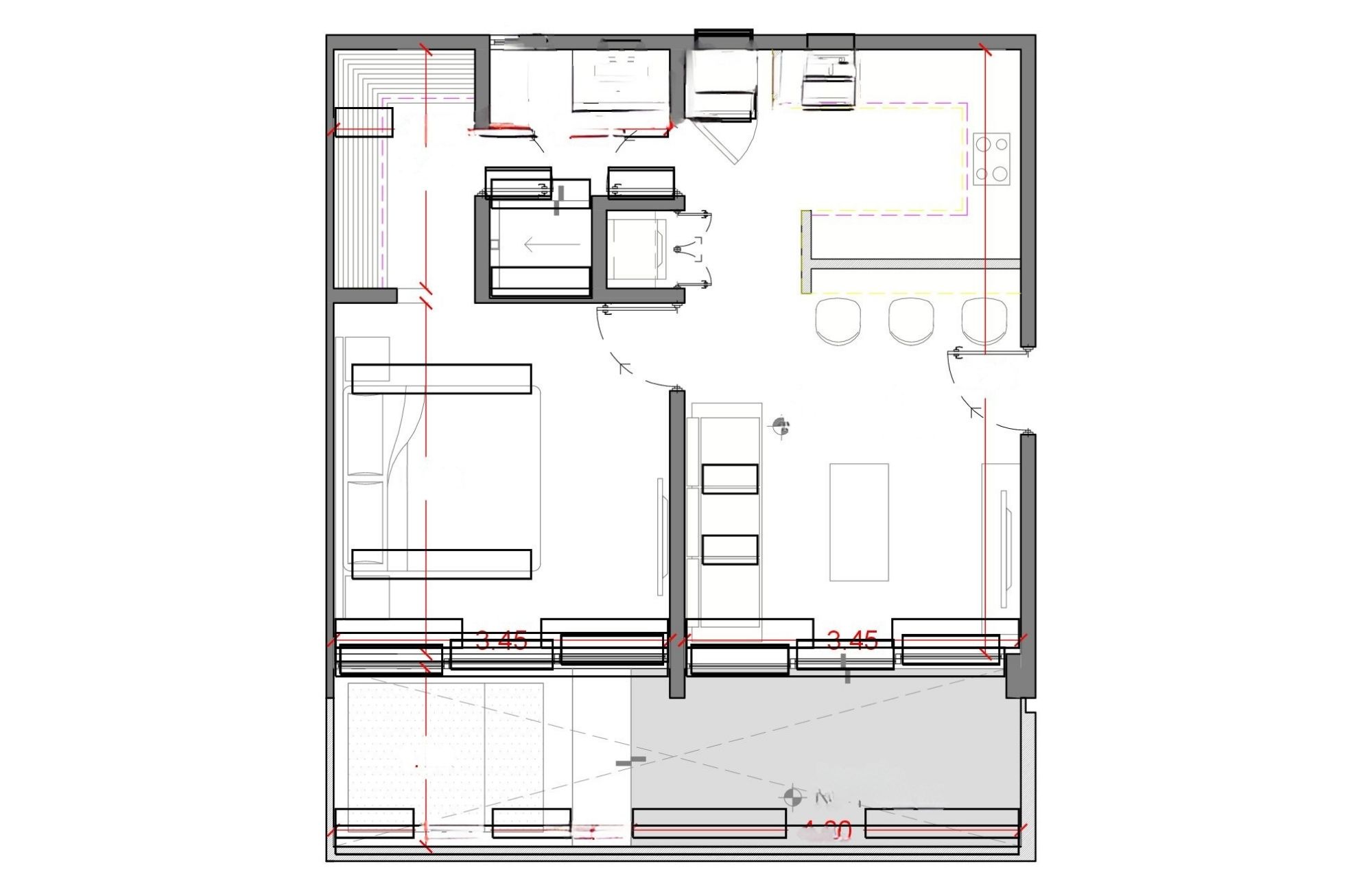 Apartment with balcony for sale, Real Montejo, M&eacute;rida
