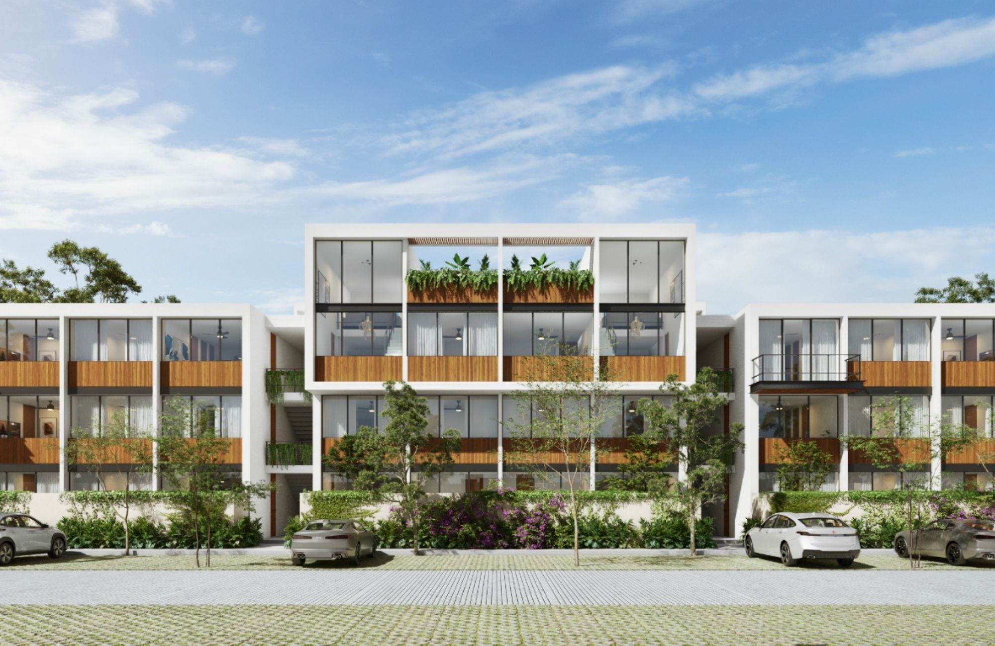 Departamento con terraza y jard&iacute;n privado, en venta, Zona Norte, M&eacute;rida