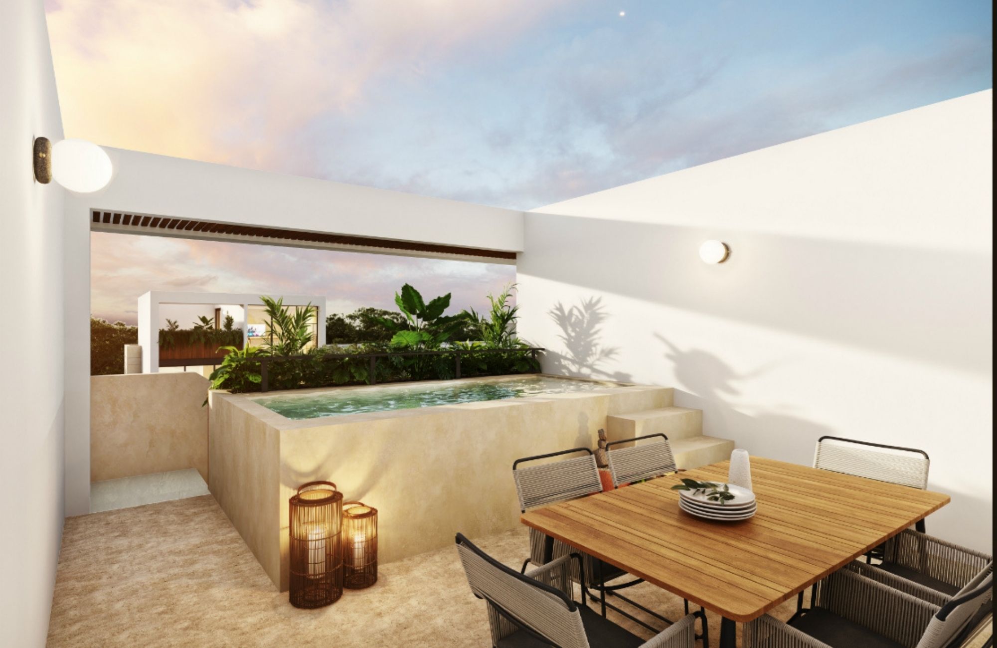 Penthouse with Rooftop and Private Pool for Sale, North Zone, M&eacute;rida