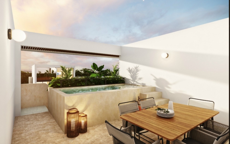 Penthouse with Rooftop and Private Pool for Sale, North Zone, M&eacute;rida