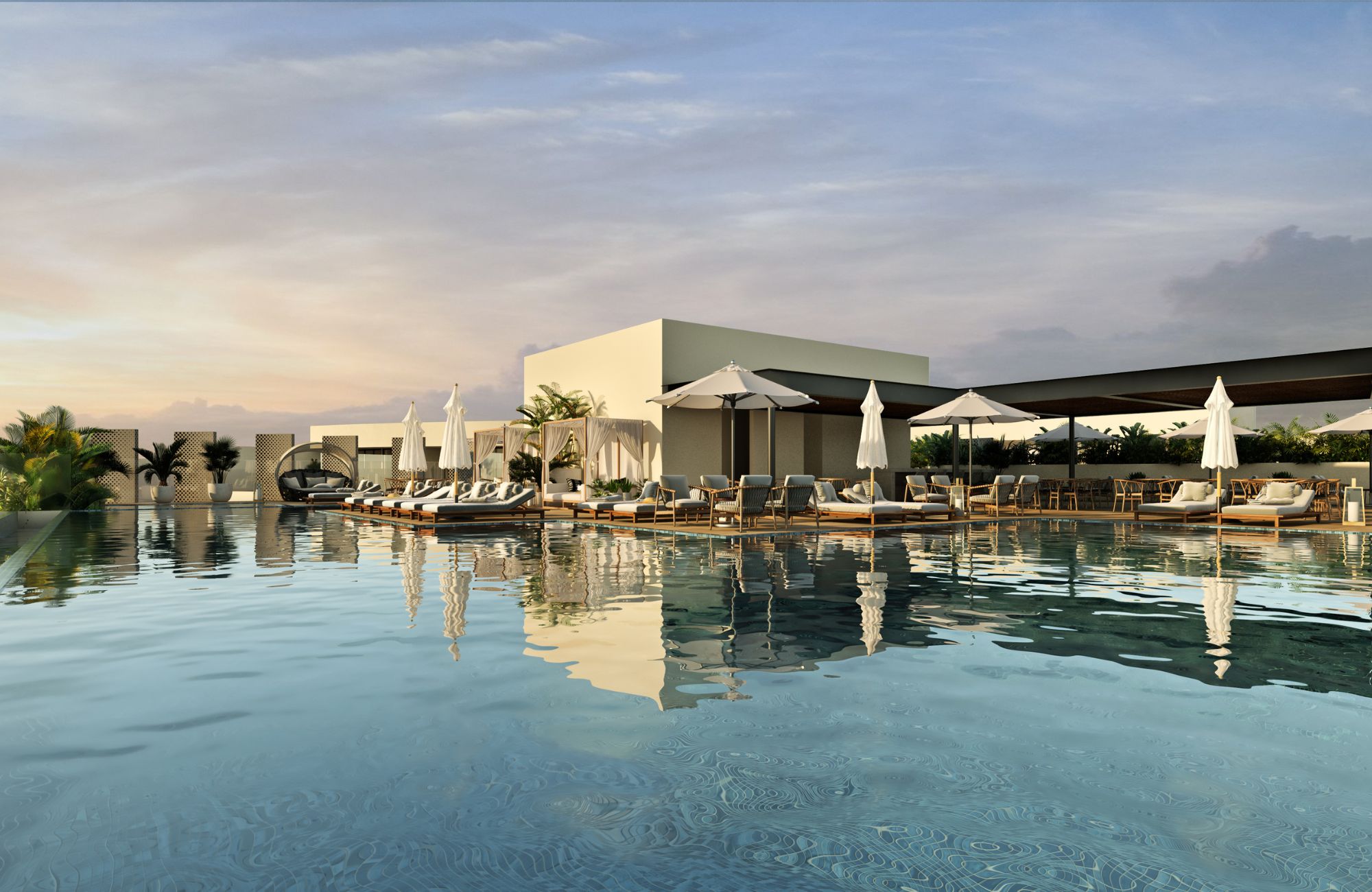 Penthouse with rooftop and Private Jacuzzi, Grill for sale, Playacar, Playa del Carmen