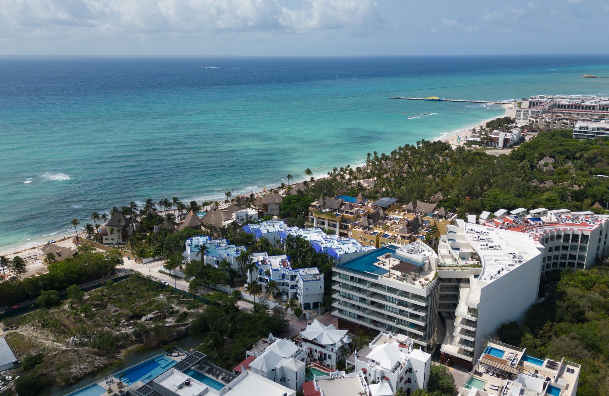 Departamento de lujo, vista al mar, en venta, Corasol, Playa del Carmen