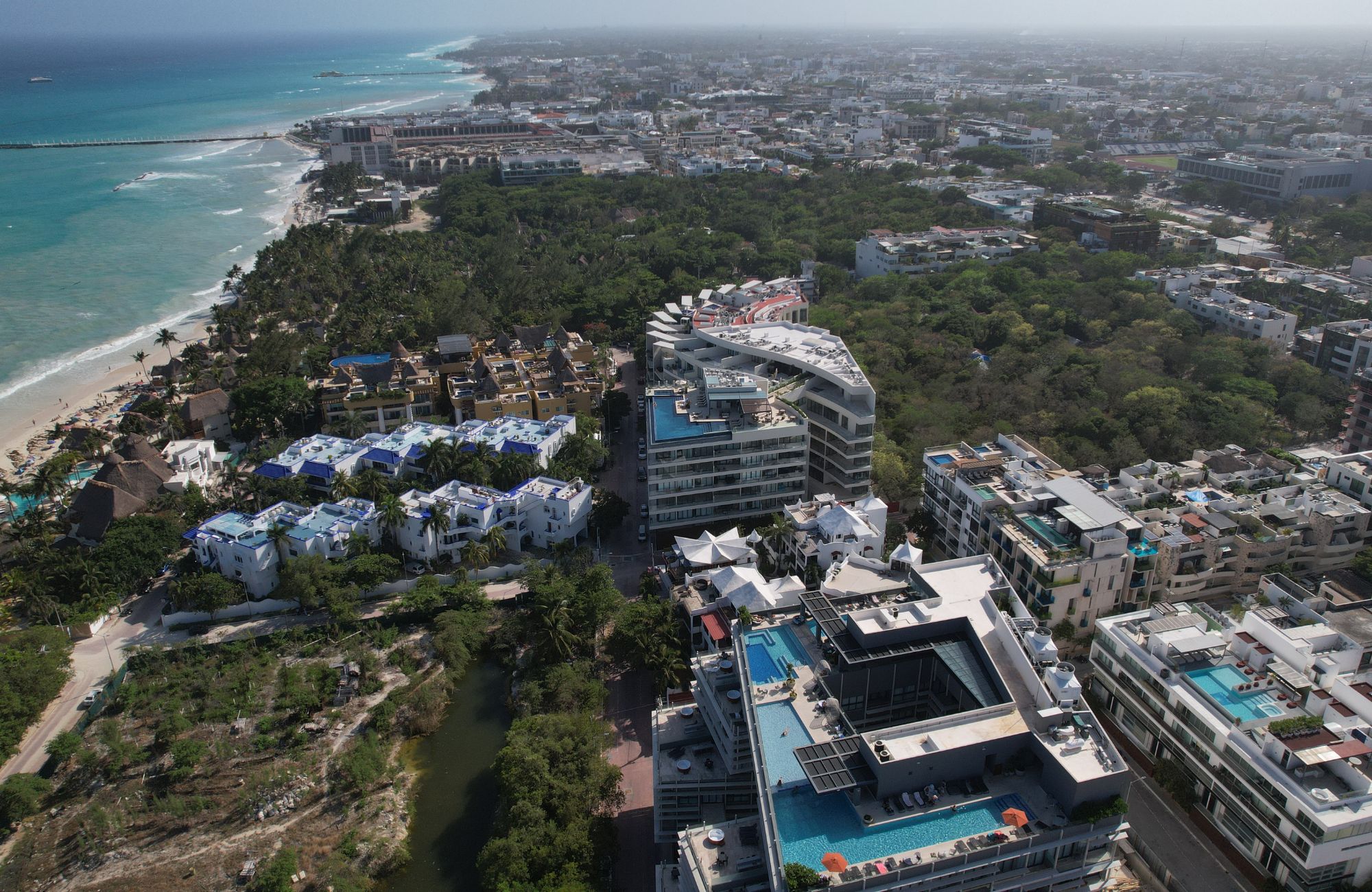 Penthouse Frente al Mar con Vista al Oc&eacute;ano en Venta, Coco Beach, Playa del Carmen