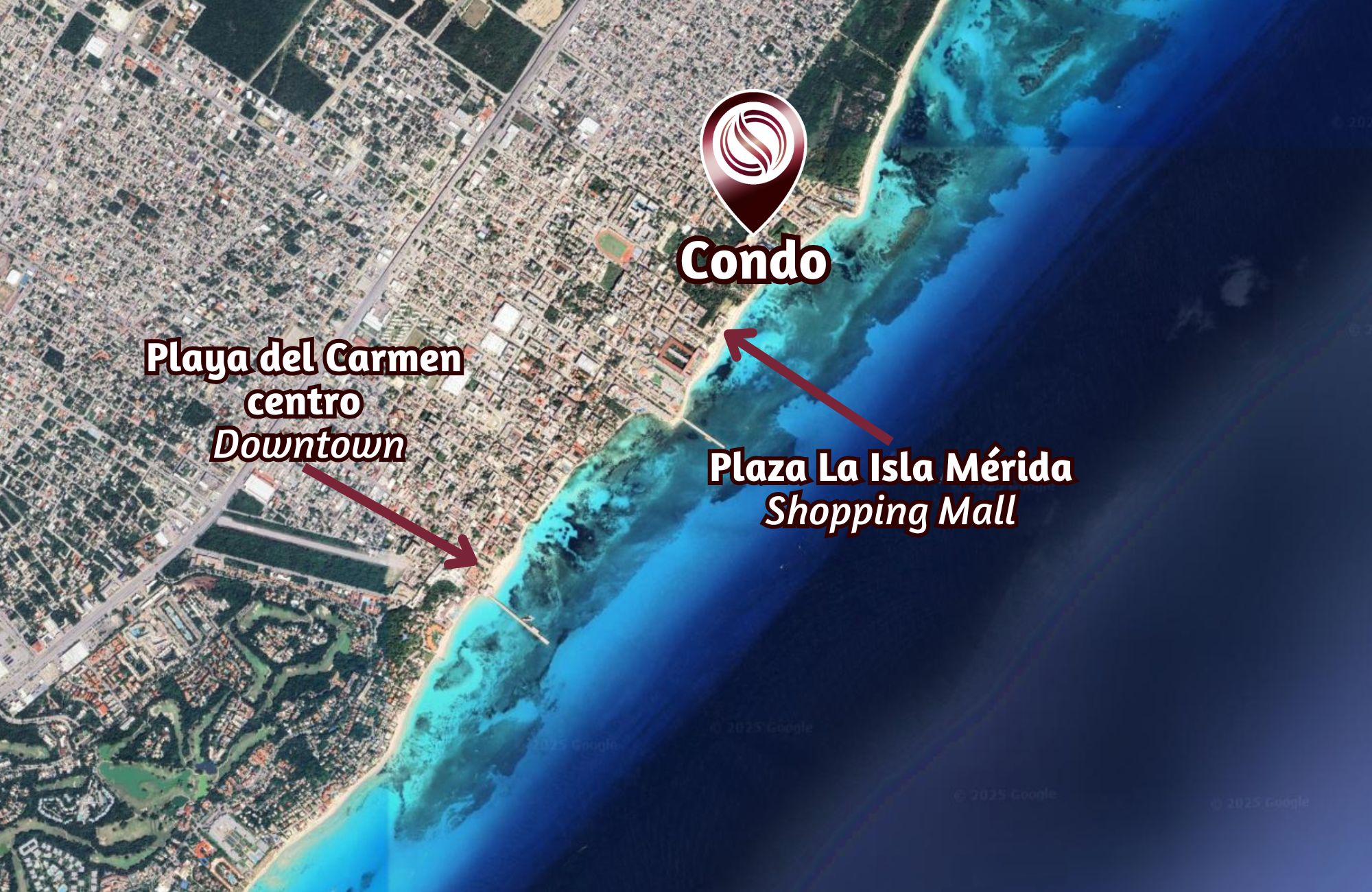 Luxury condo with beach club and golf course, for sale, Playa del Carmen
