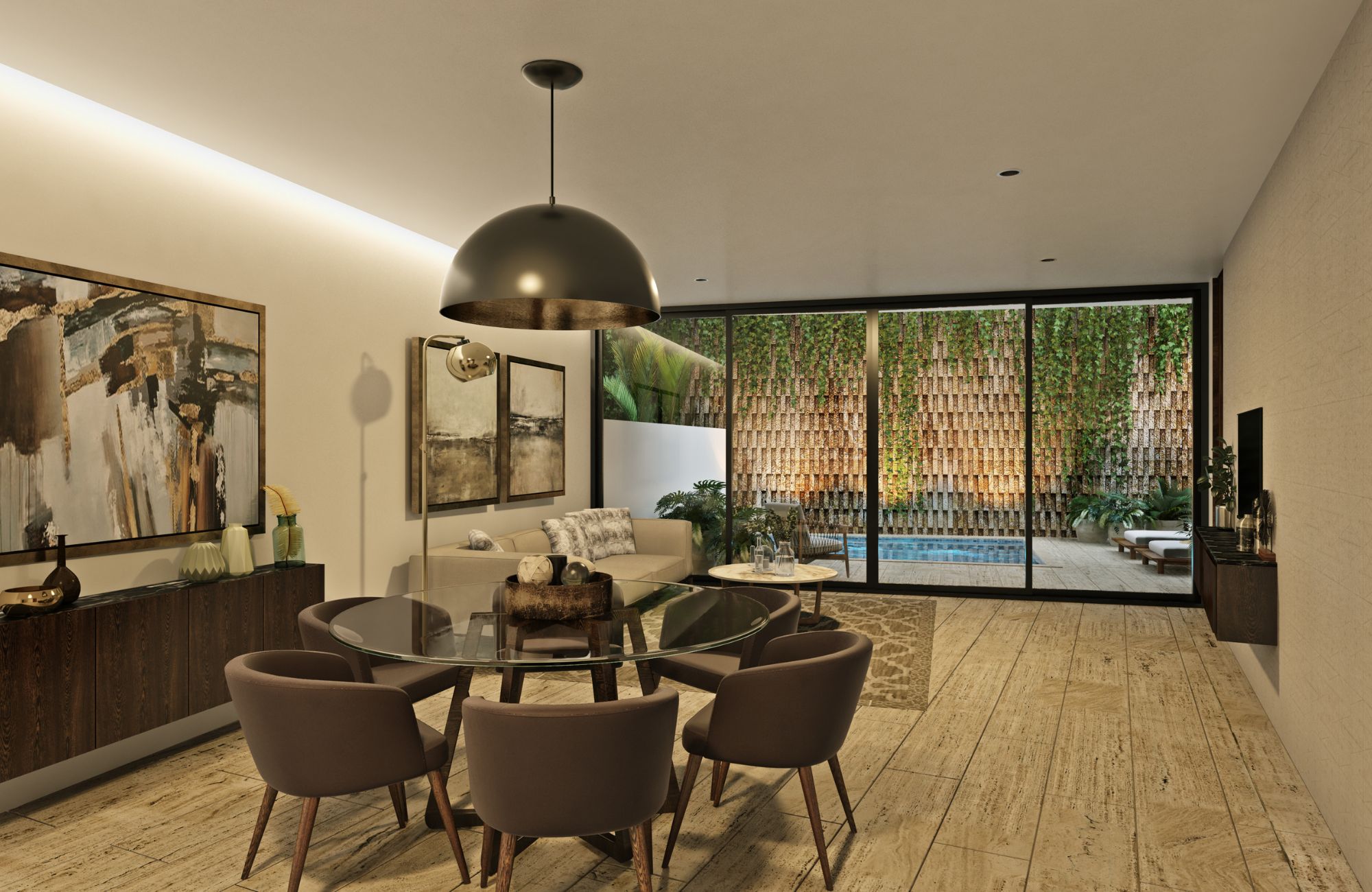 Luxury condo with beach club and golf course, for sale, Playa del Carmen