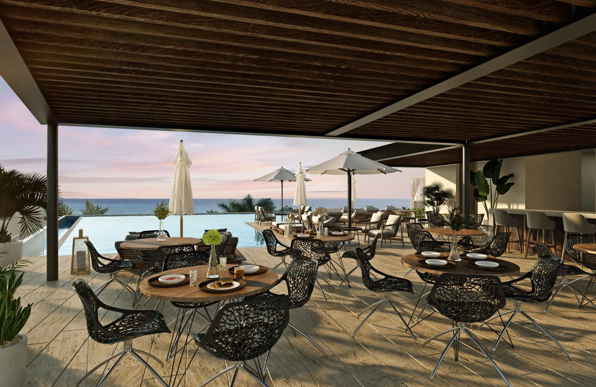 Luxury condo with beach club and golf course, for sale, Playa del Carmen