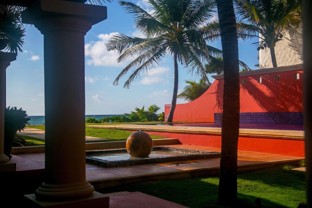 Luxury Beachfront villa on beautiful Soliman Bay.