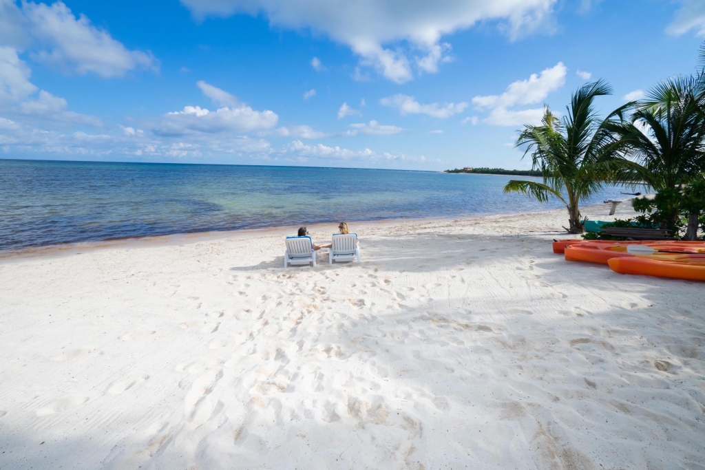 Luxury Beachfront villa on beautiful Soliman Bay.