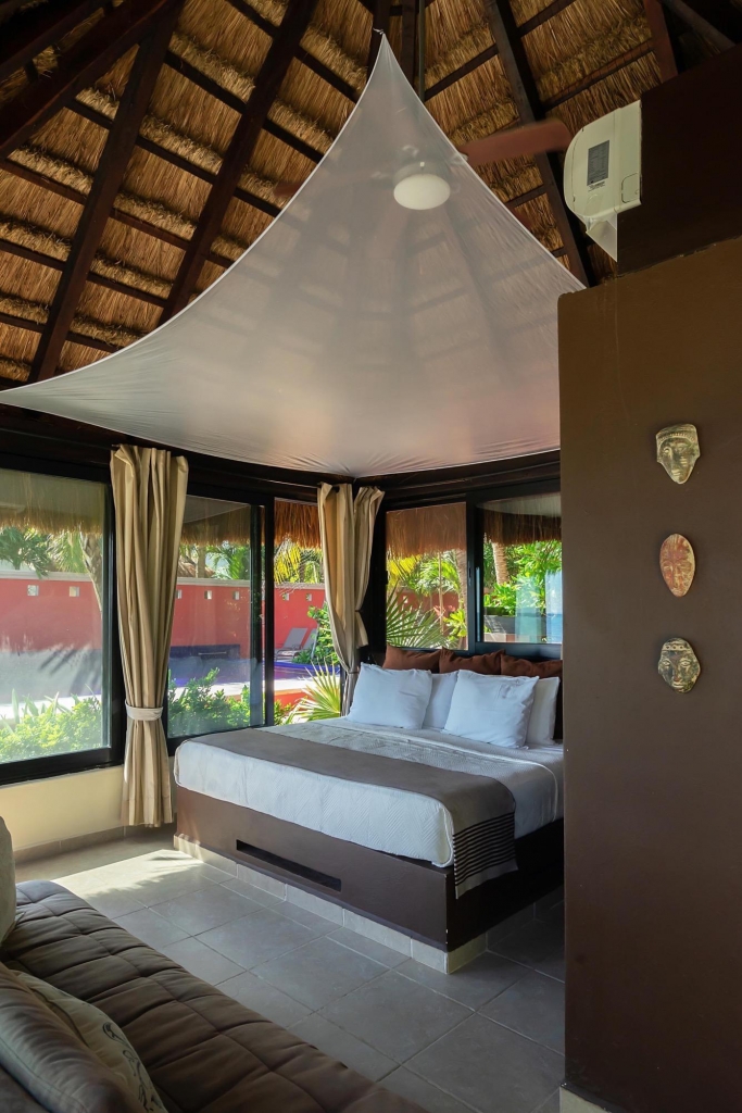 Luxury Beachfront villa on beautiful Soliman Bay.