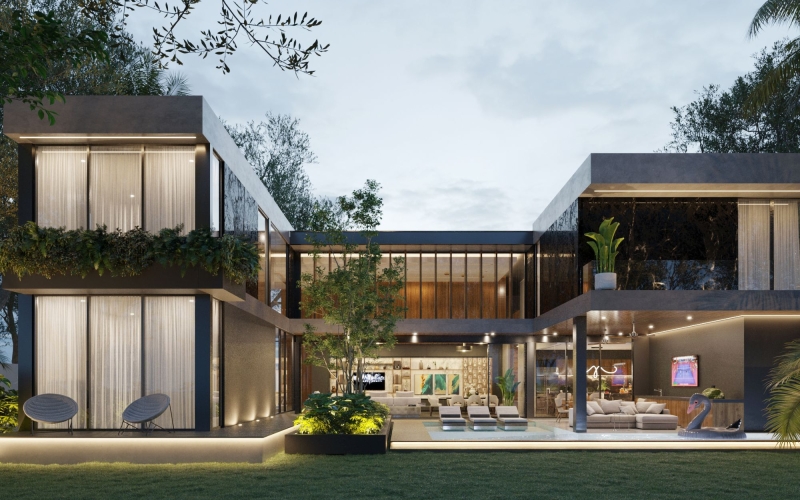 Casa con alberca privada en club de golf, venta, Yucat&aacute;n Country Club, M&eacute;rida