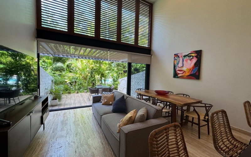 Two-Story Condo with Terrace and Direct Pool Access for Sale at Awa Playacar PDC