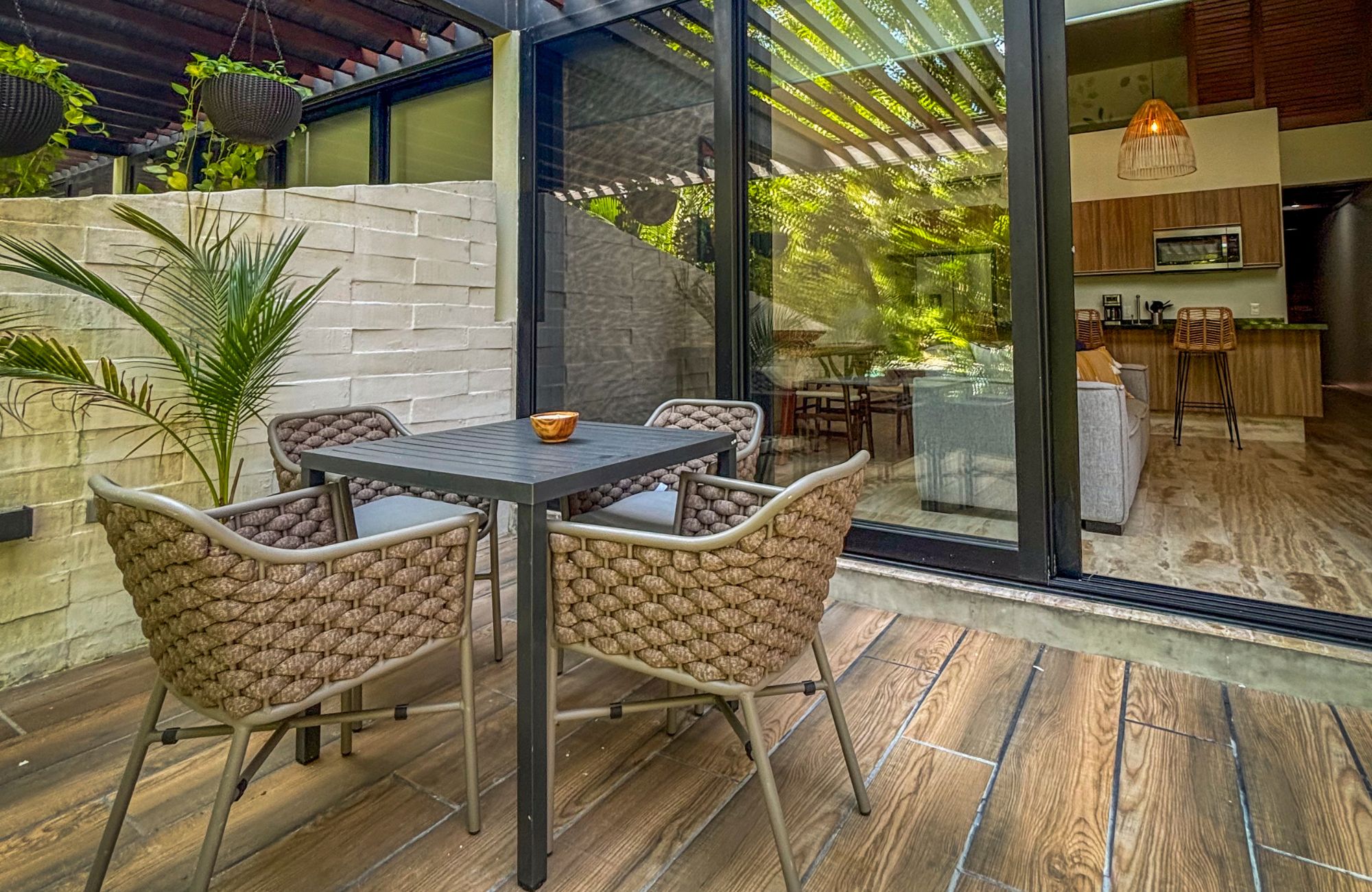 Condo steps from Fifth Avenue and the beach, rooftop, for sale Playa del Carmen.