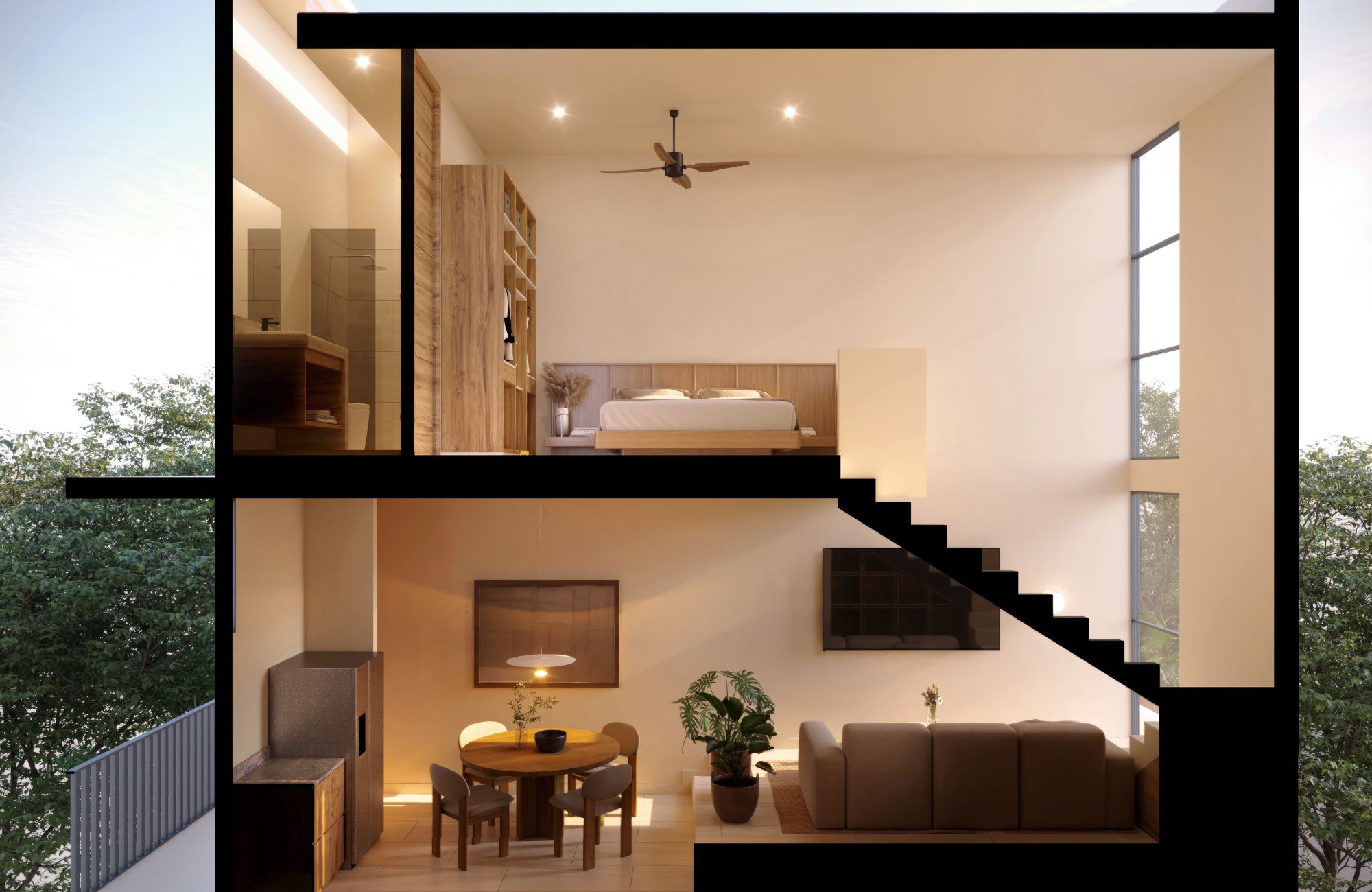 Condo with Balcony and Amenities for Sale, North Zone, M&eacute;rida