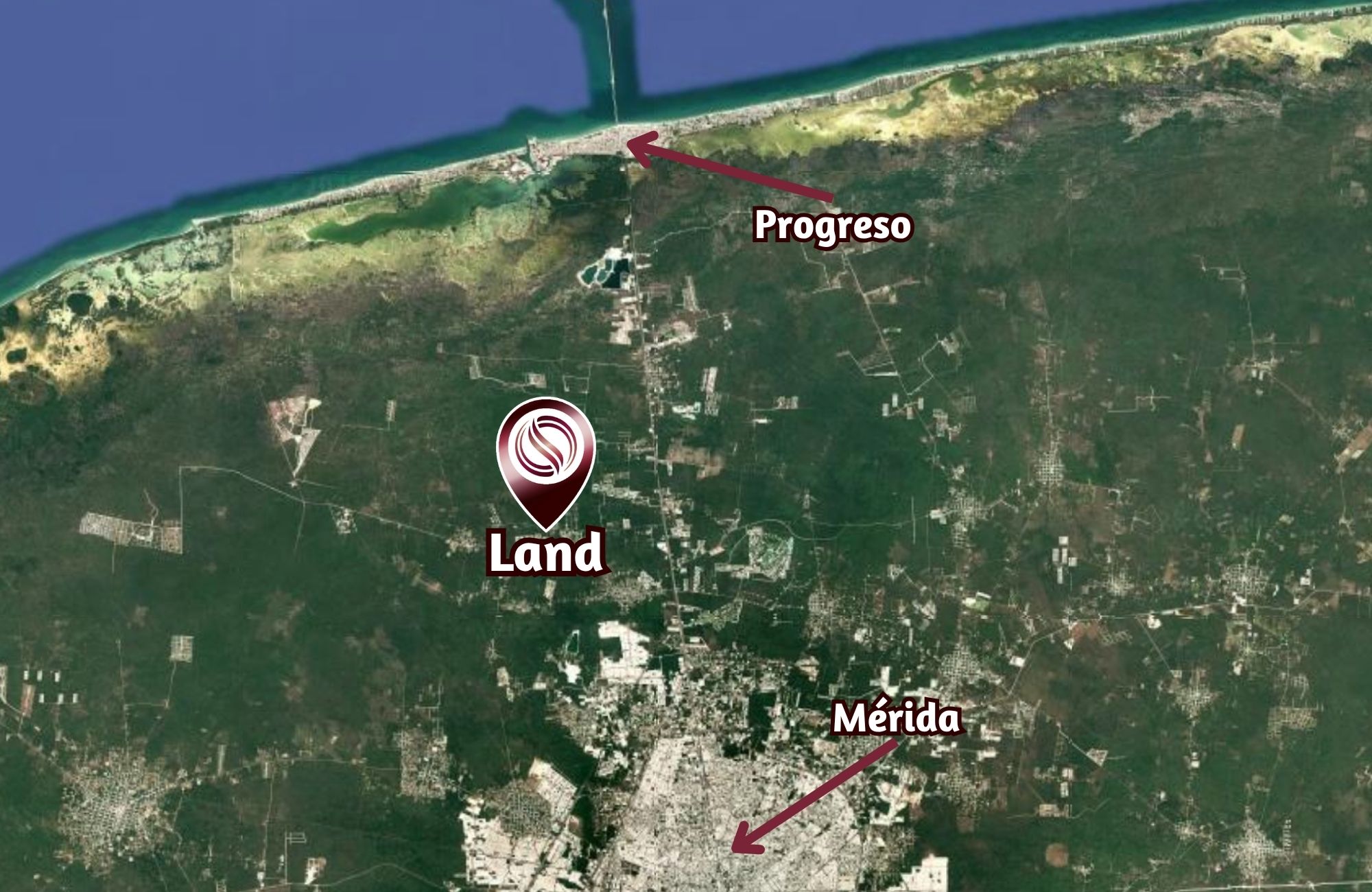 Lot with amenities, for sale in Gated community Olivia, M&eacute;rida.