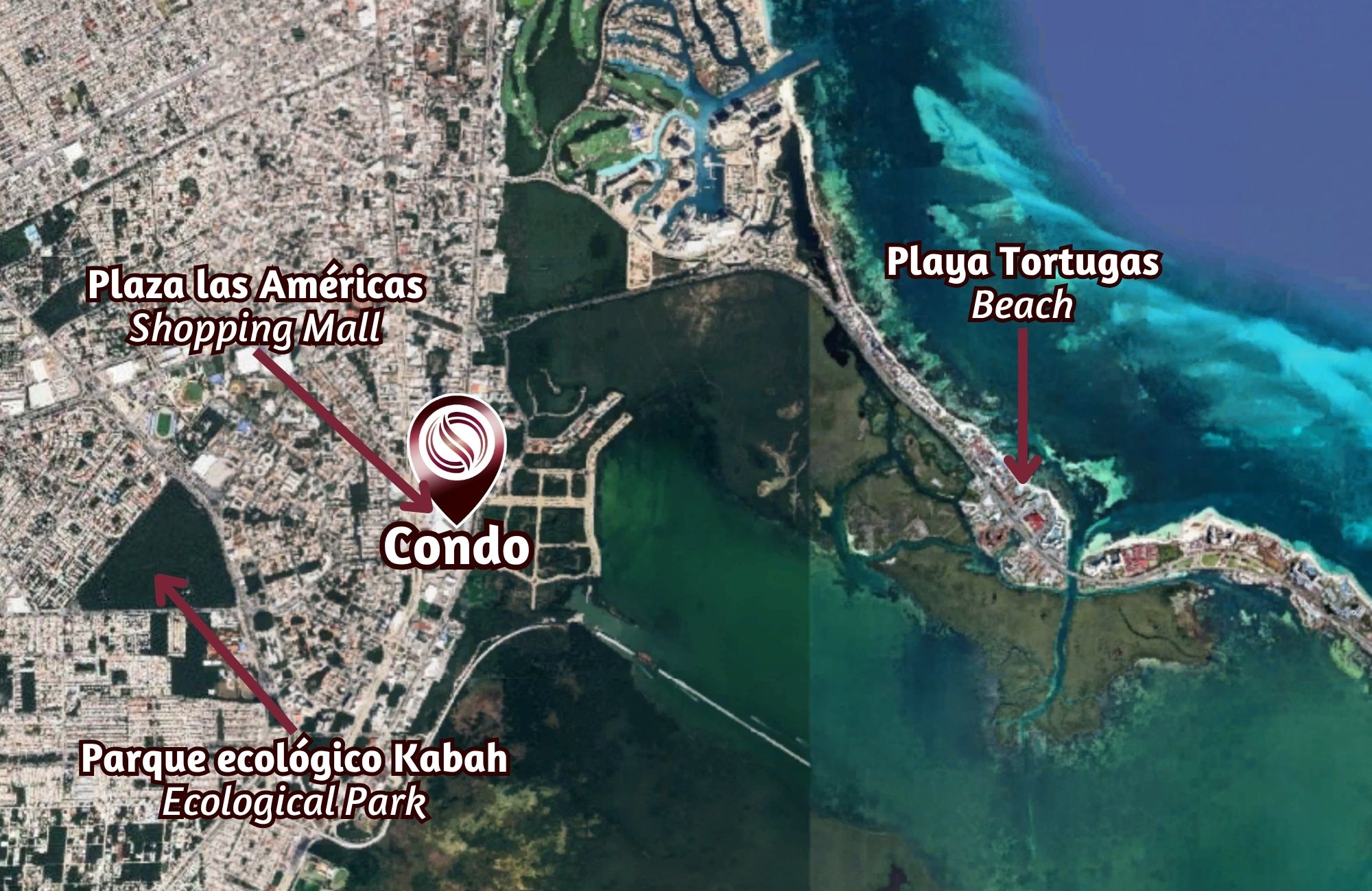 Apartment with balcony for sale, V&iacute;a Cumbres, Canc&uacute;n