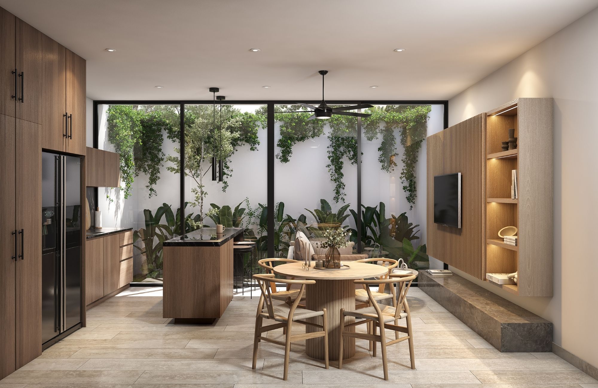 Condominium with balcony, roof terrace, pergolas for events, sale, North Zone, M&eacute;rida.