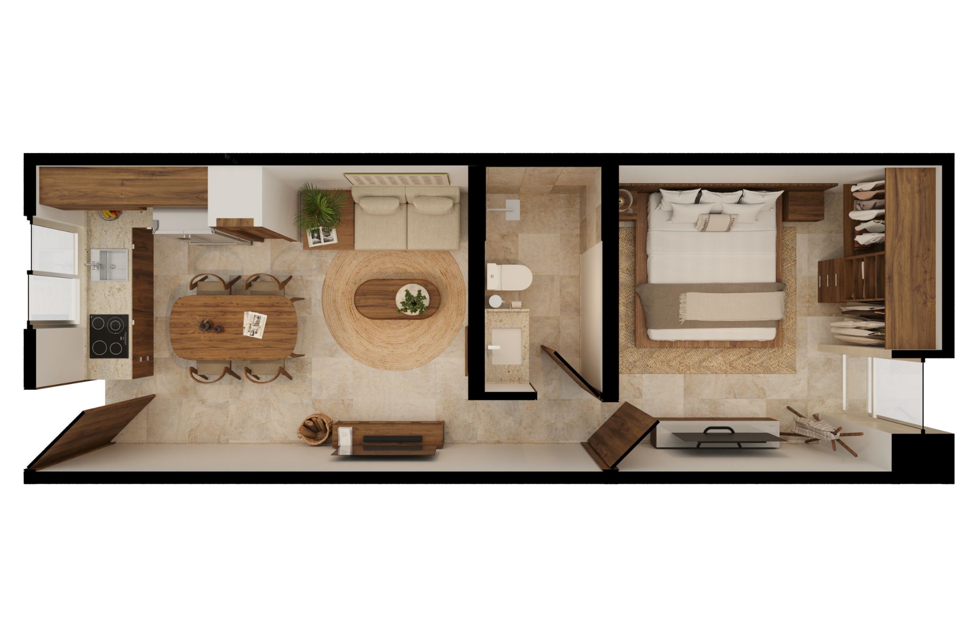 Apartment with balcony for sale, Real Montejo, M&eacute;rida