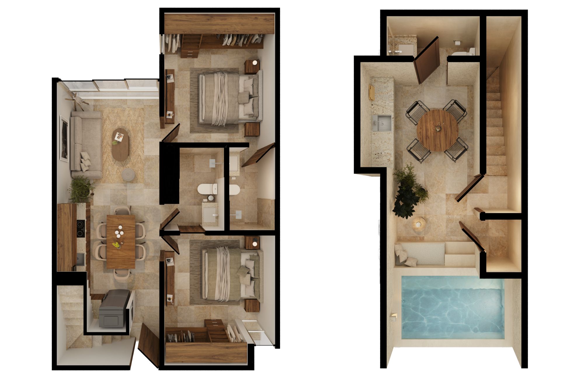 Departamento con balc&oacute;n y amenidades, en venta, Zona Norte, M&eacute;rida