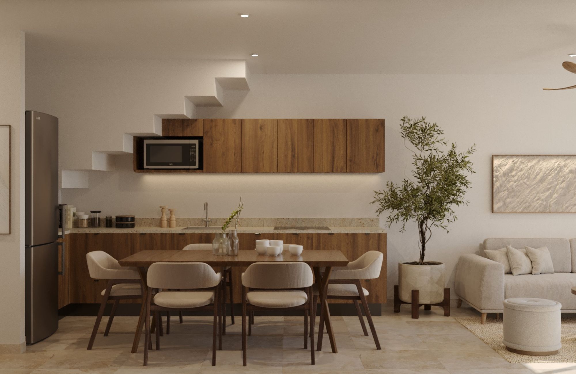 Departamento con balc&oacute;n y amenidades, en venta, Zona Norte, M&eacute;rida