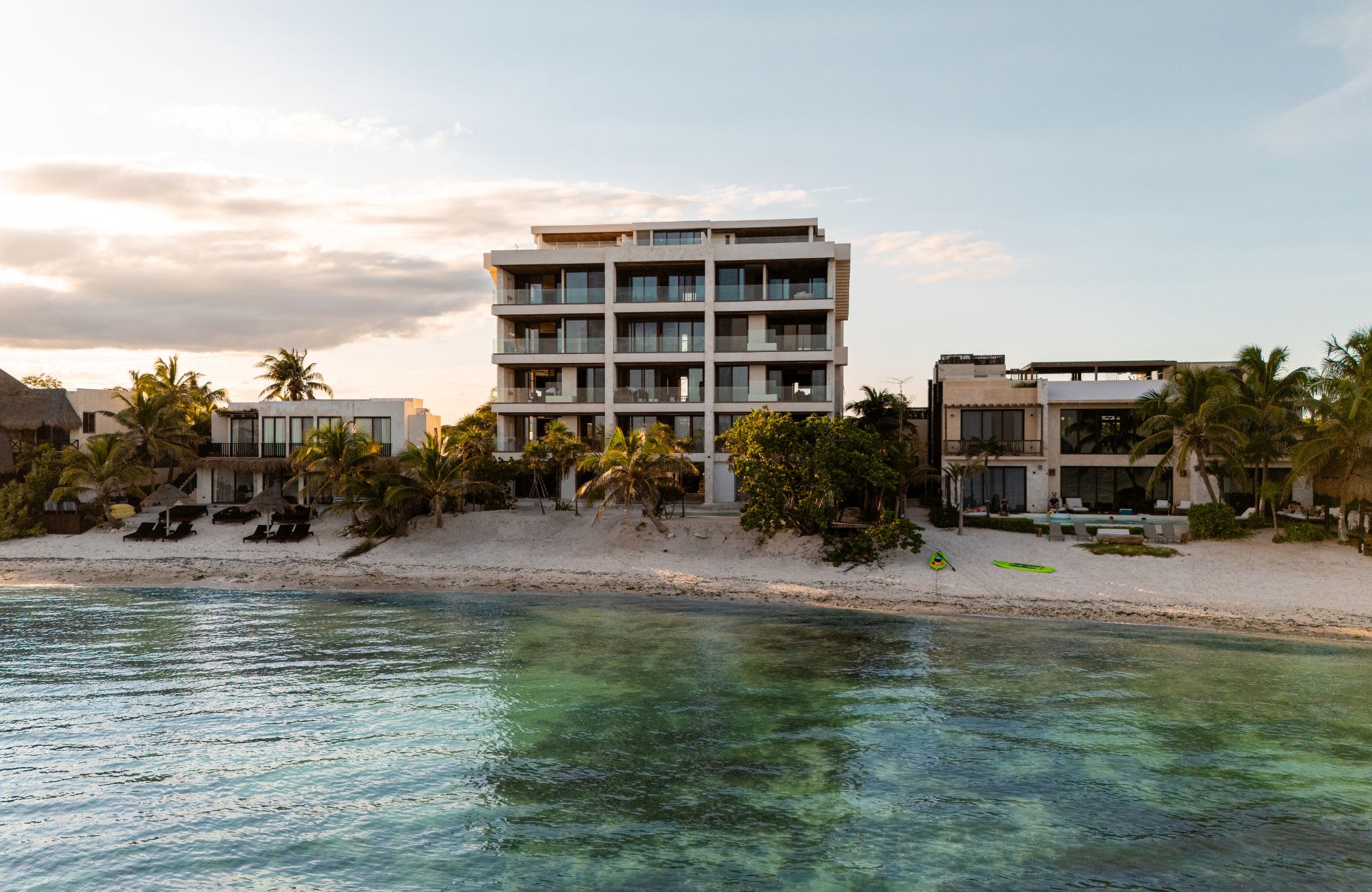 Condo with terrace and balcony, beach club, natural pool, for sale, Tankah, Tulum