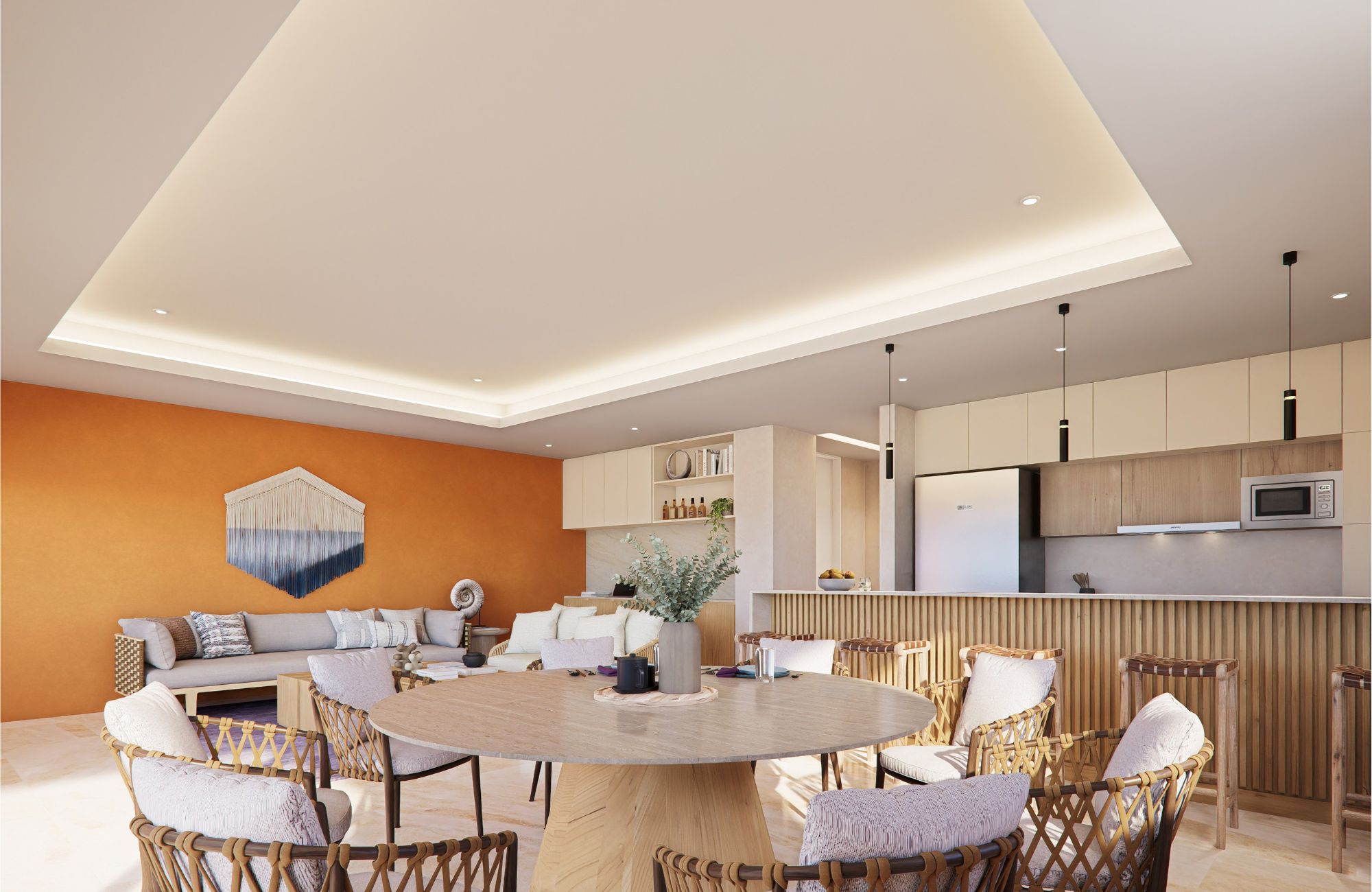 Condo, panoramic views, terrace, service room for sale, Las Am&eacute;ricas Zone, Canc&uacute;n