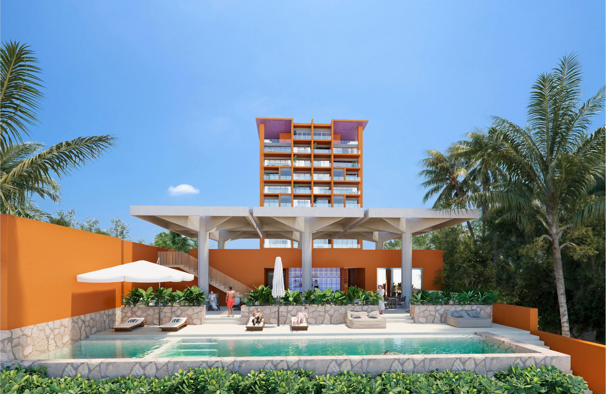 Condo, panoramic views, terrace, service room for sale, Las Am&eacute;ricas Zone, Canc&uacute;n