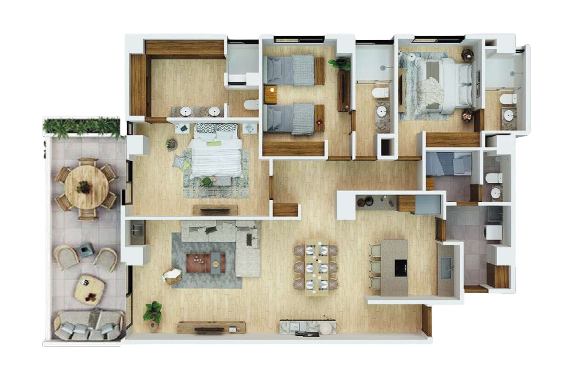 Condo with pool, Jacuzzi, pre-construction, for sale, Cumbres, Canc&uacute;n