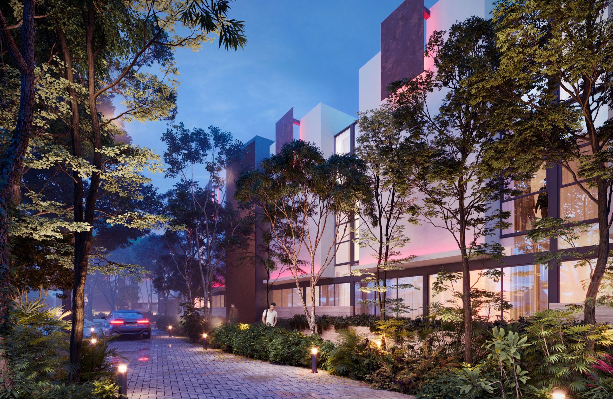 Apartment with rooftop, pool, barbecue area, business center, concierge, Villas La Hacienda for sale, Merida North Zone