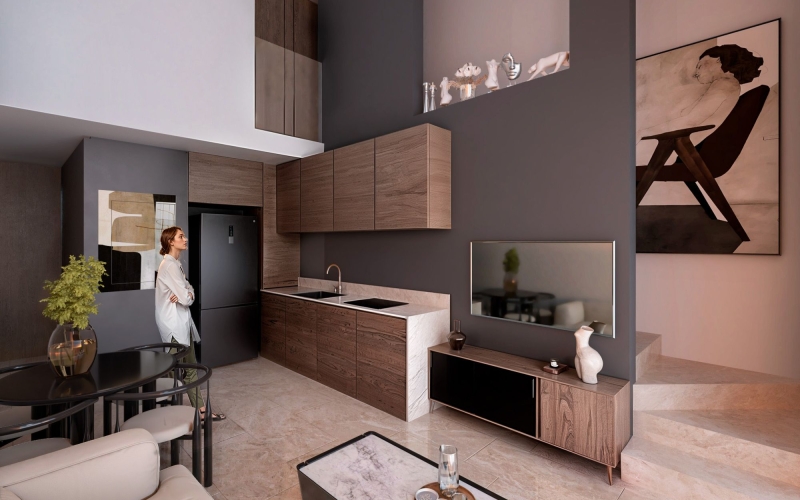 Condo with private balcony and amenities, for sale, Cabo Norte, M&eacute;rida