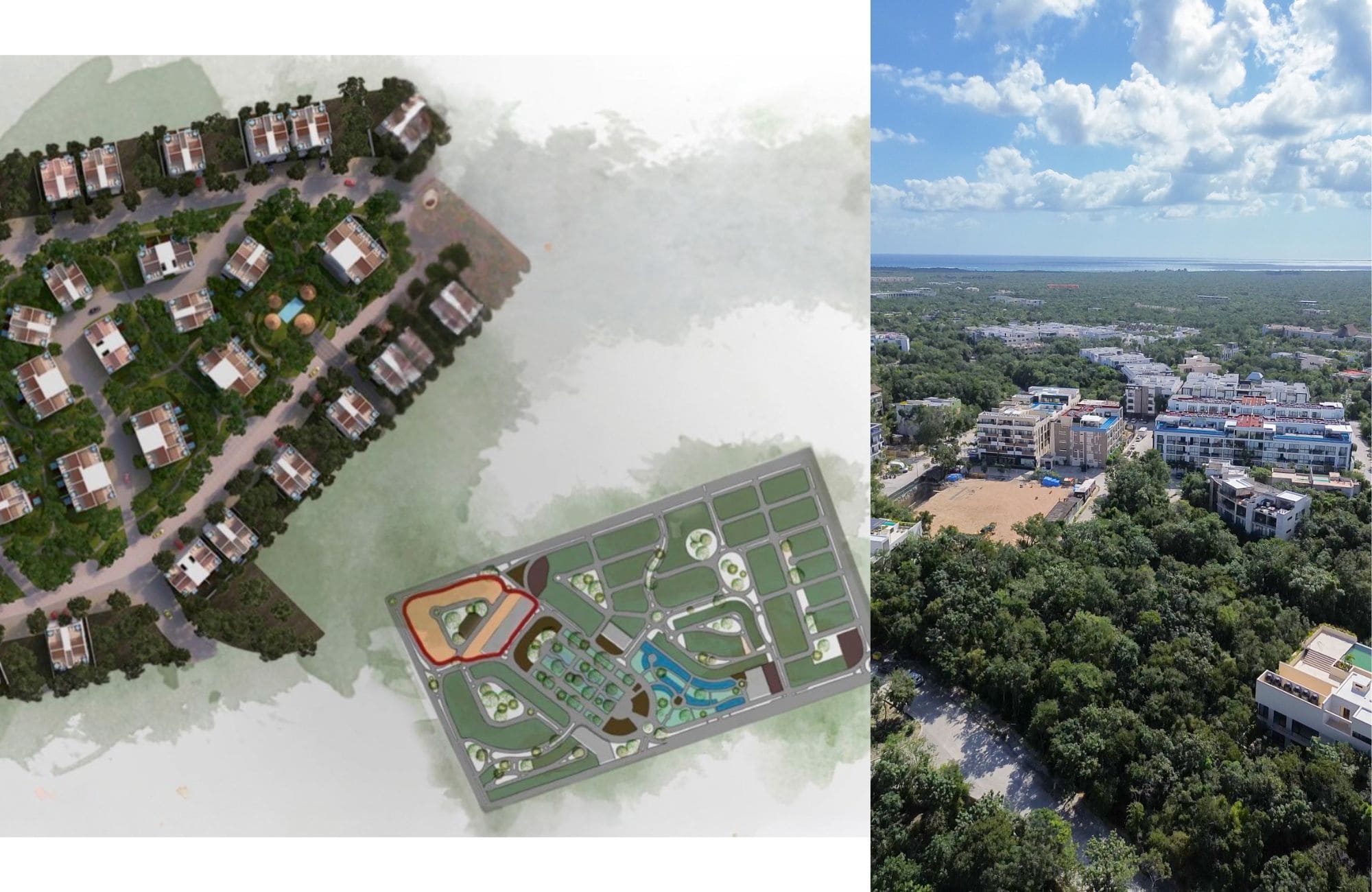 Land in community surrounded by nature with amenities, sale Tulum