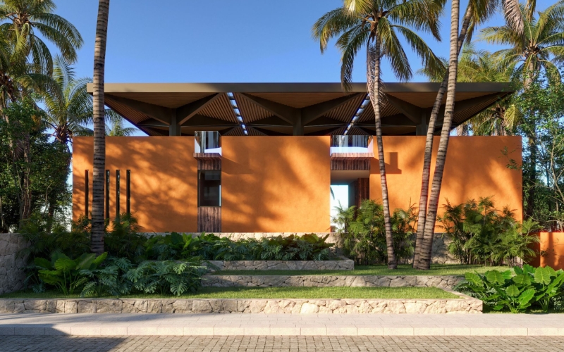 Penthouse with private pool and beach club, in Costa Mujeres, Canc&uacute;n