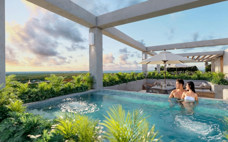 Condo with kids club, cowork, gym, padel, for Sale, Luis Donaldo Colorio Cancun