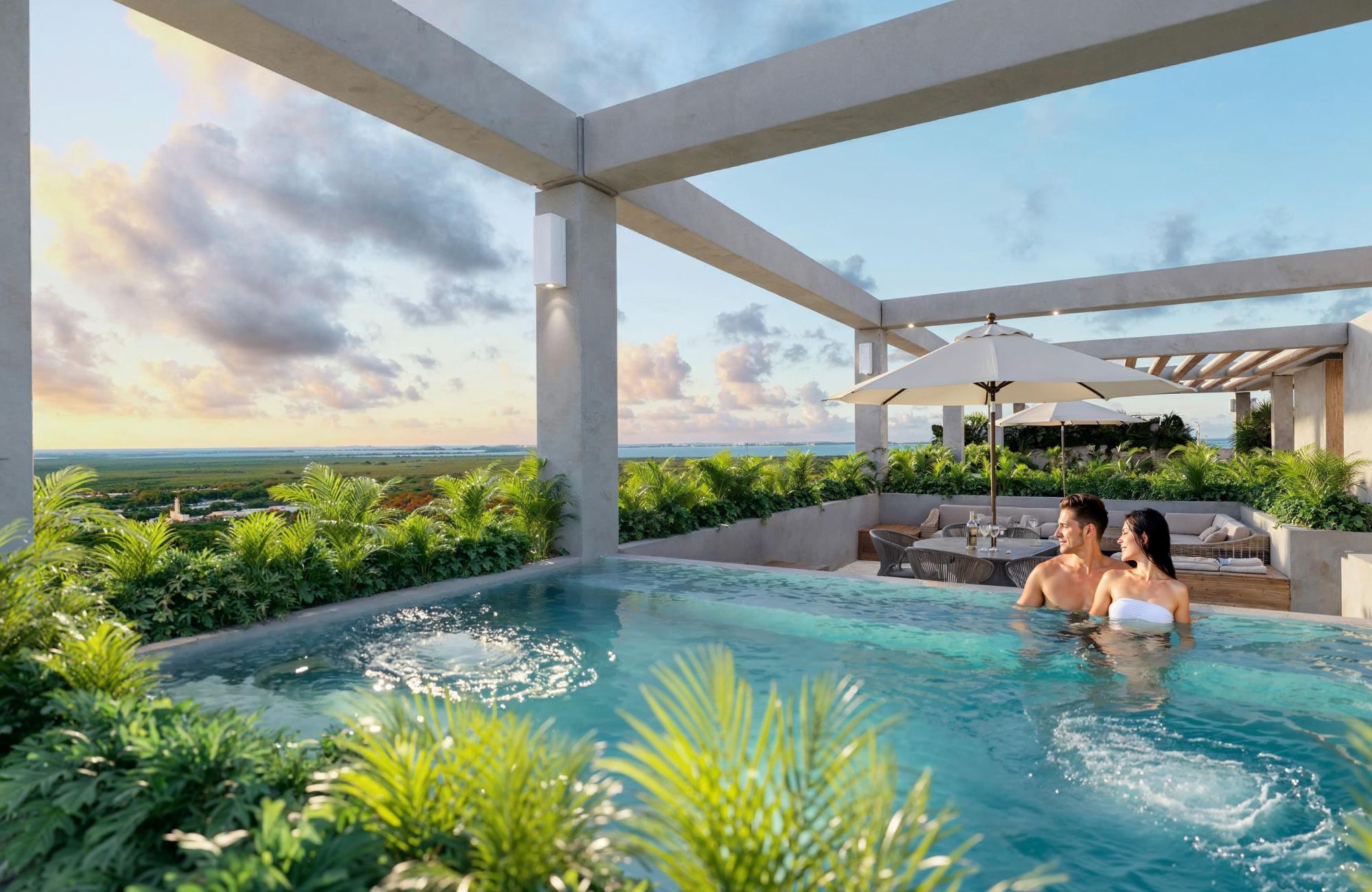 Condo with Terrace and Multiple Amenities, for Sale, Bonampak Canc&uacute;n