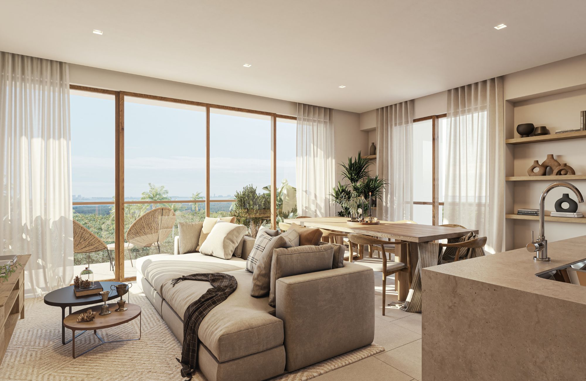 Exclusive condo, luxury amenities, ocean view, for sale, Costa Mujeres, Cancun