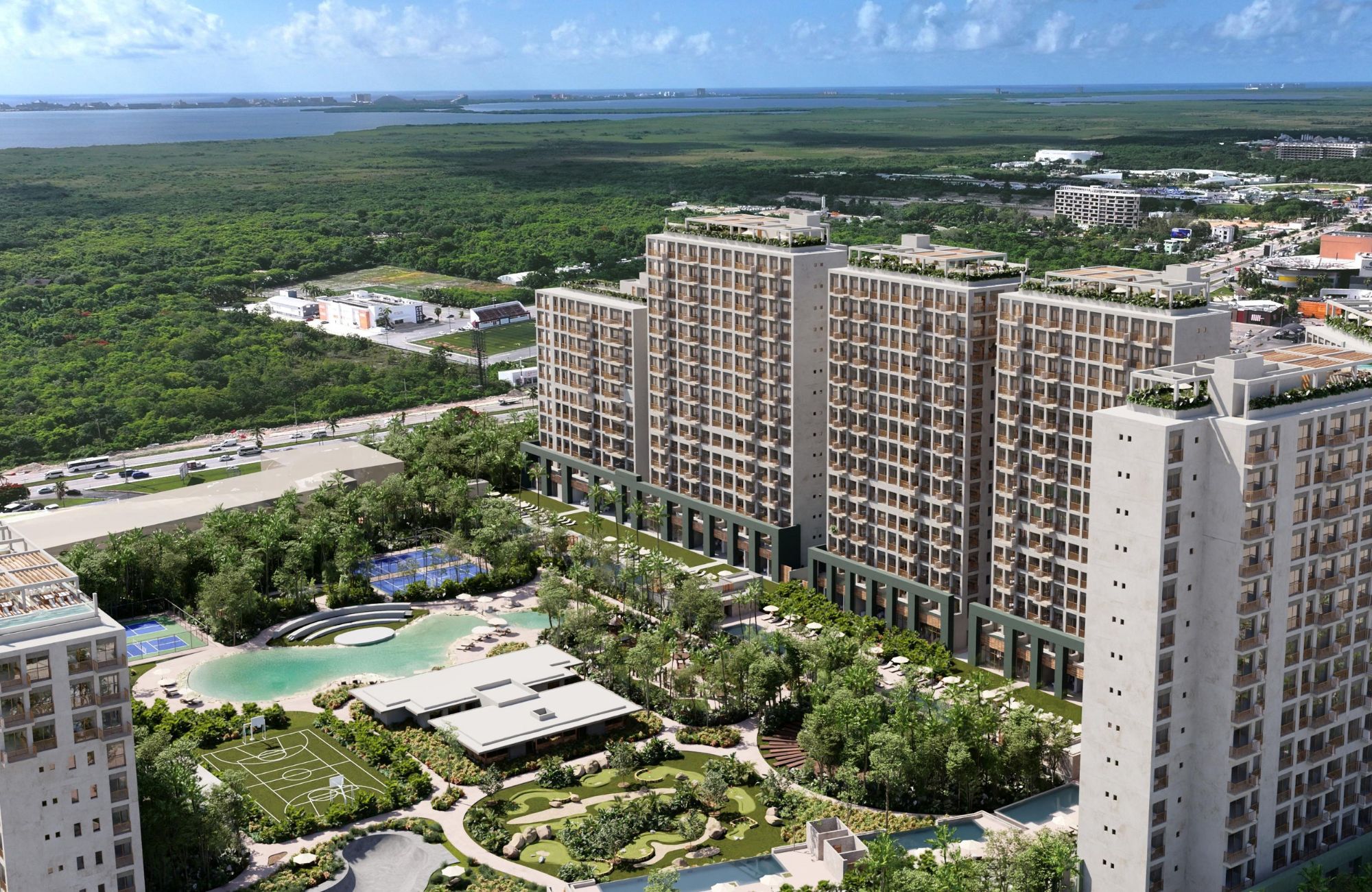 Condo with recreational areas for sale, Via Cumbres, Canc&uacute;n