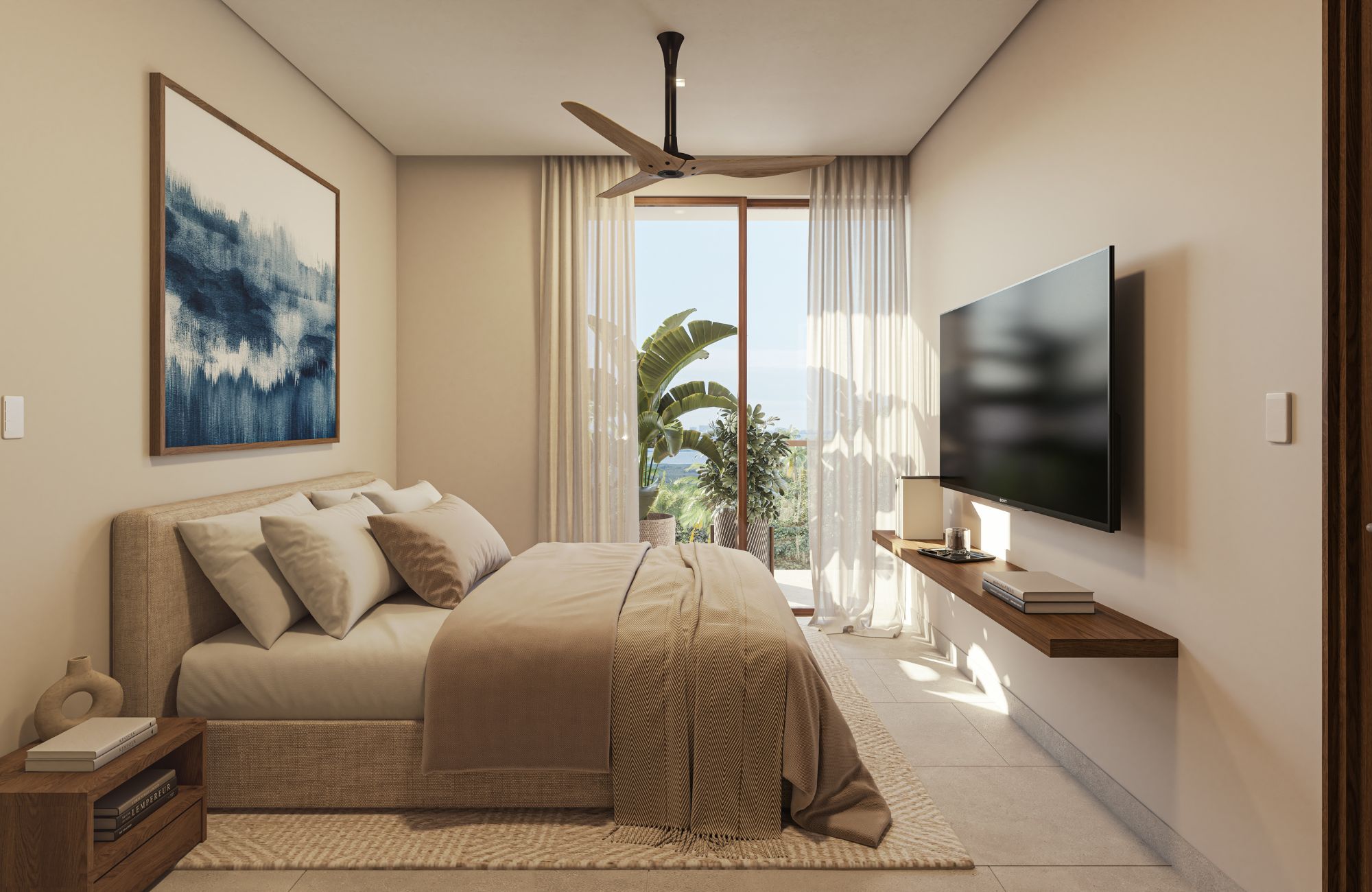 Apartment with terrace and panoramic view for sale, Parque Canc&uacute;n, Canc&uacute;n