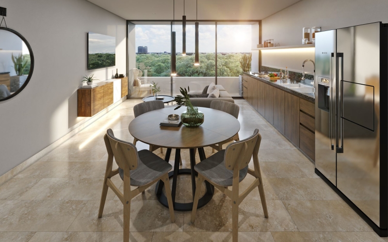 Condo with Private Balcony for Sale, Montebello, M&eacute;rida