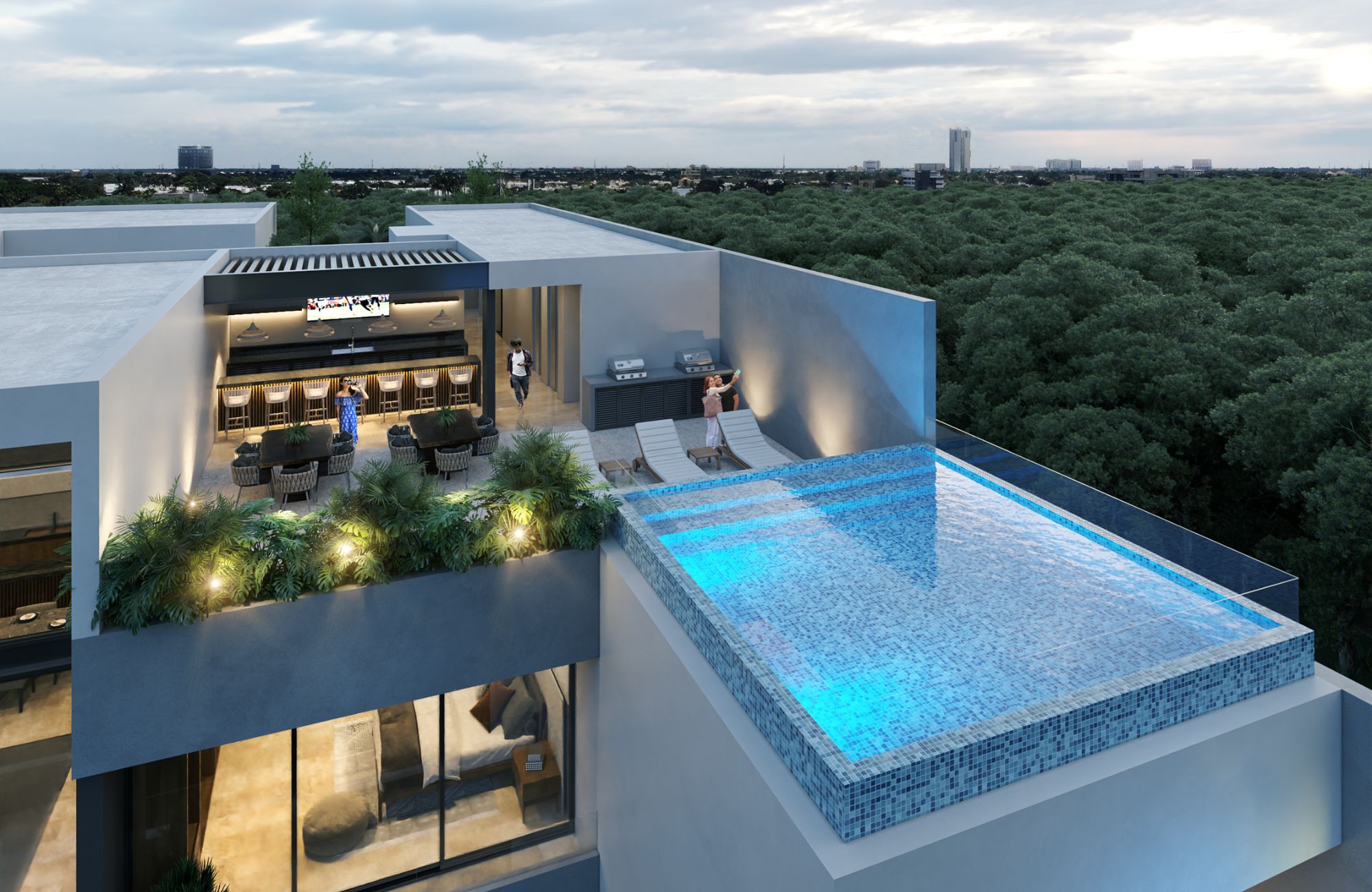 Condo with Private Balcony for Sale, Montebello, M&eacute;rida