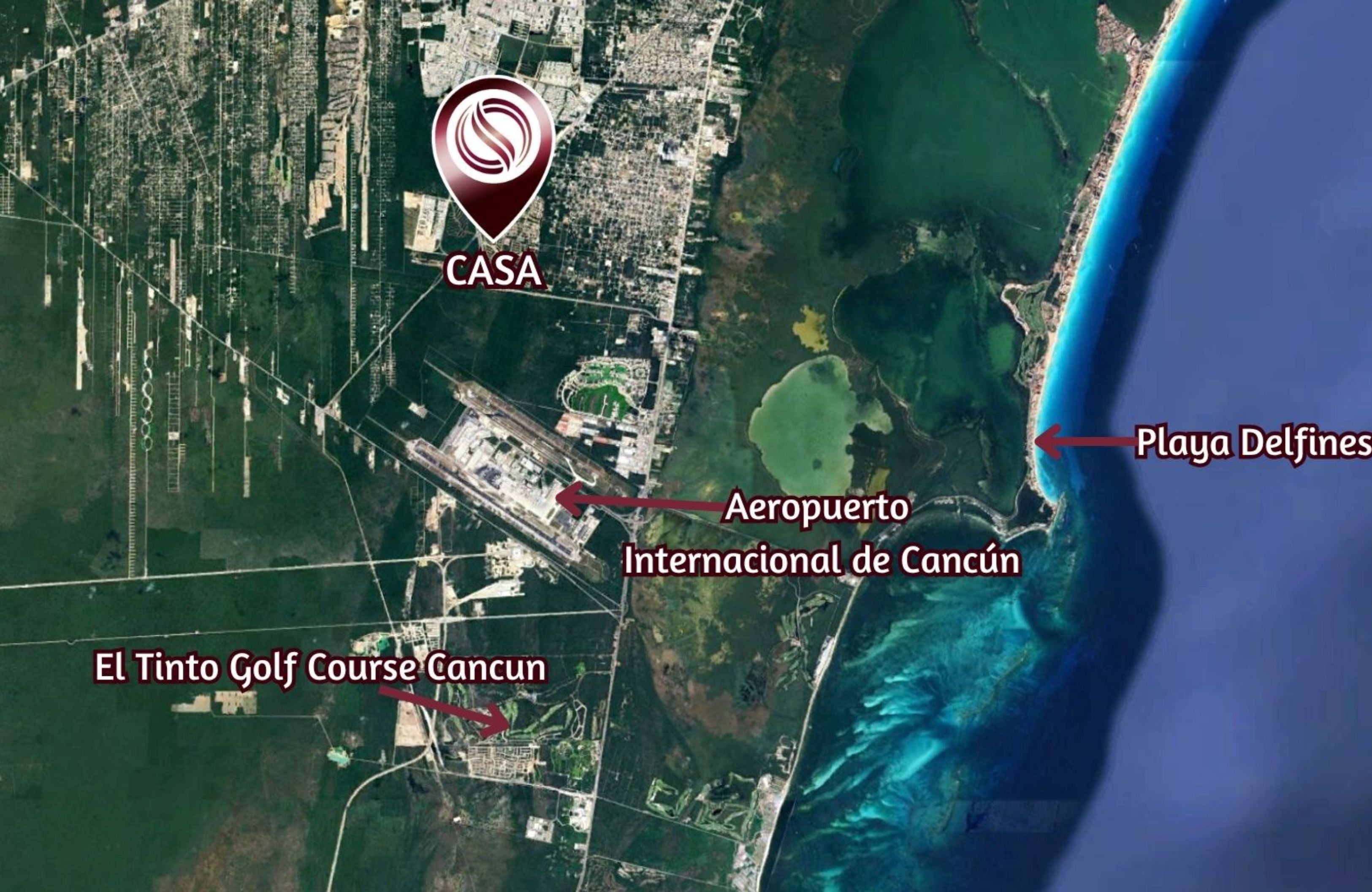 Casa con alberca privada, techos altos, en venta Residencial Aqua, Canc&uacute;n