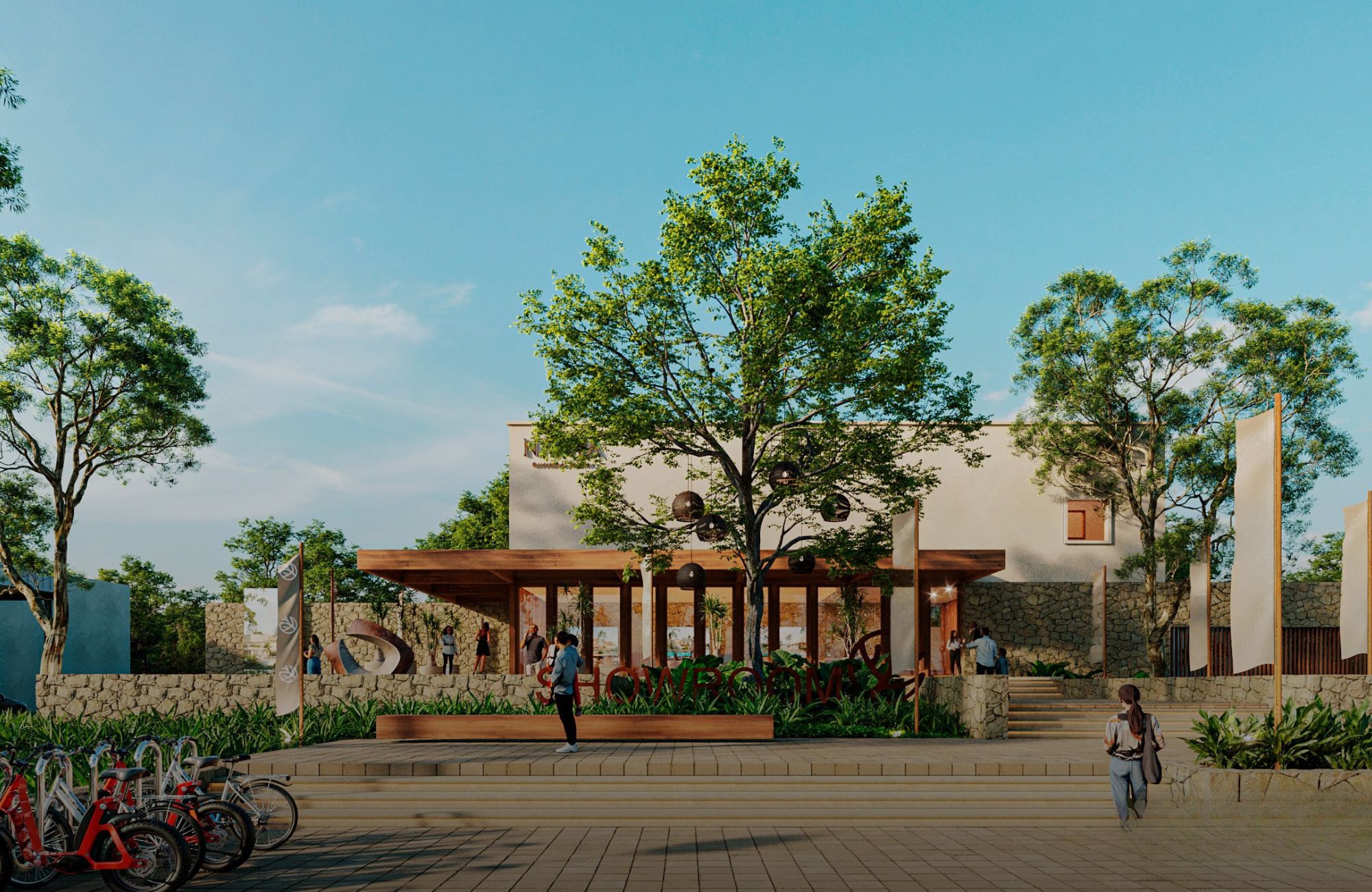 Single-family lot in Los Almendros Residential, for sale, Playa del Carmen.