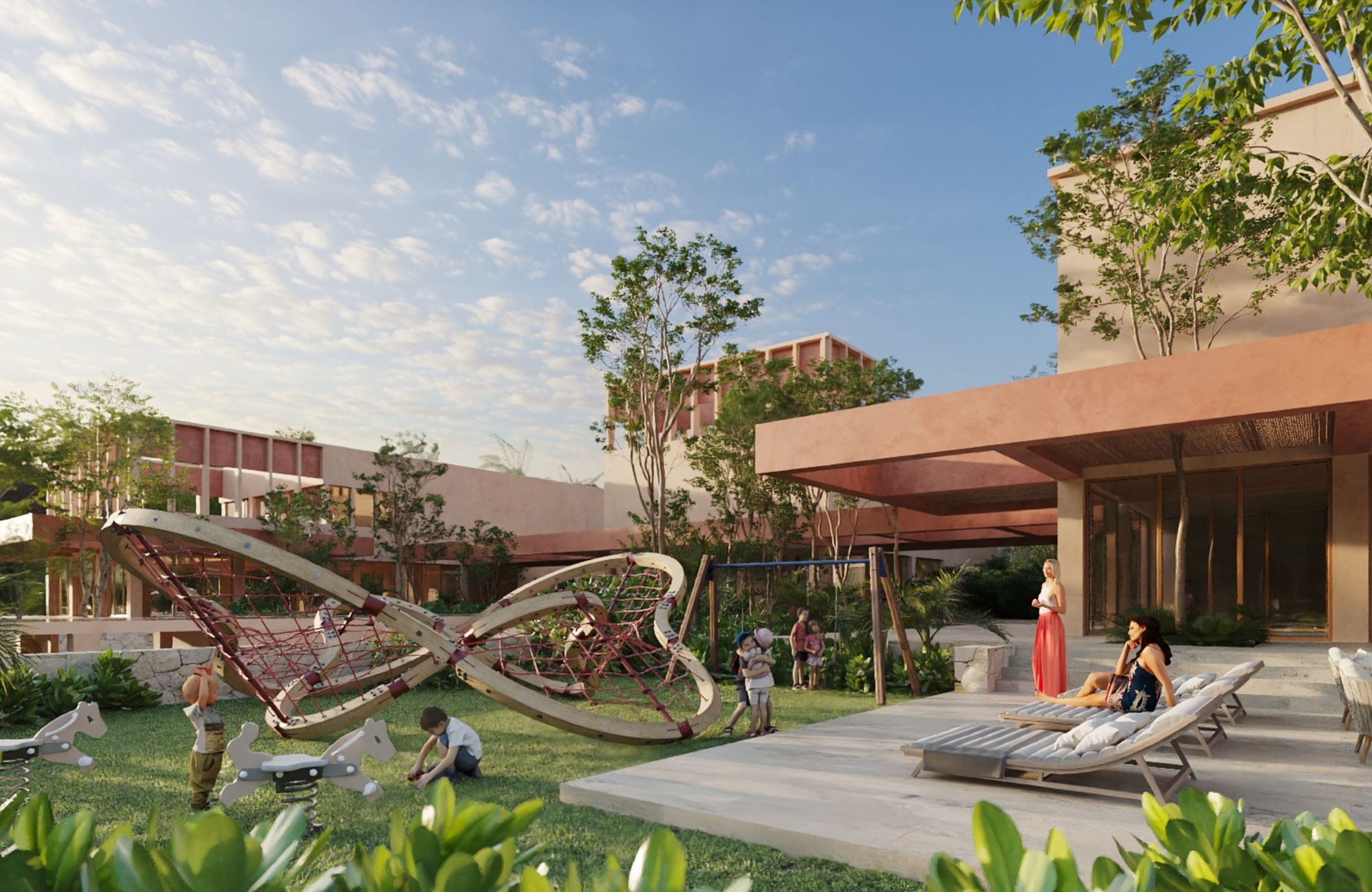 Lot in gated community with amenities, for sale, Centro Maya, Playa del Carmen